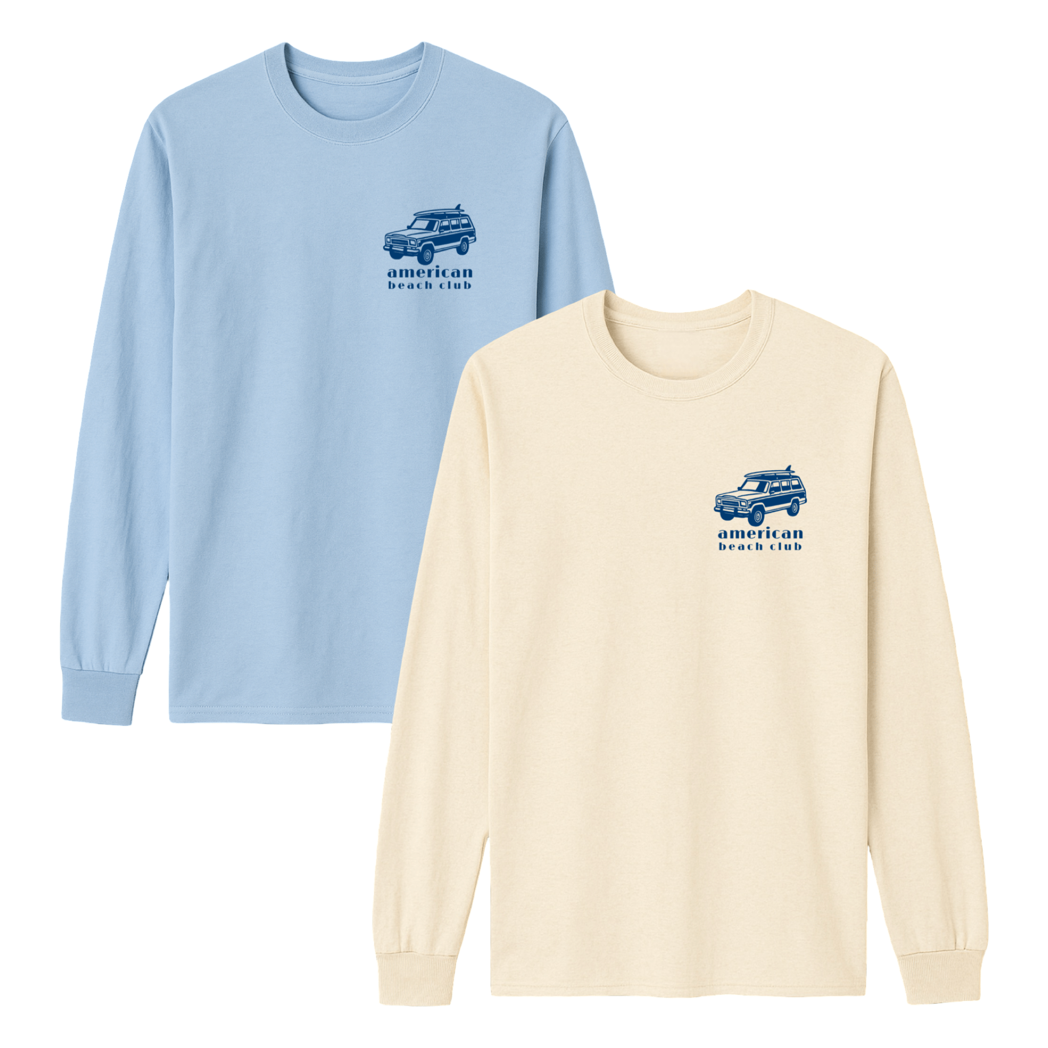 Cape Cod Clothing Company American Beach Club SUV Essential Long Sleeve Tee