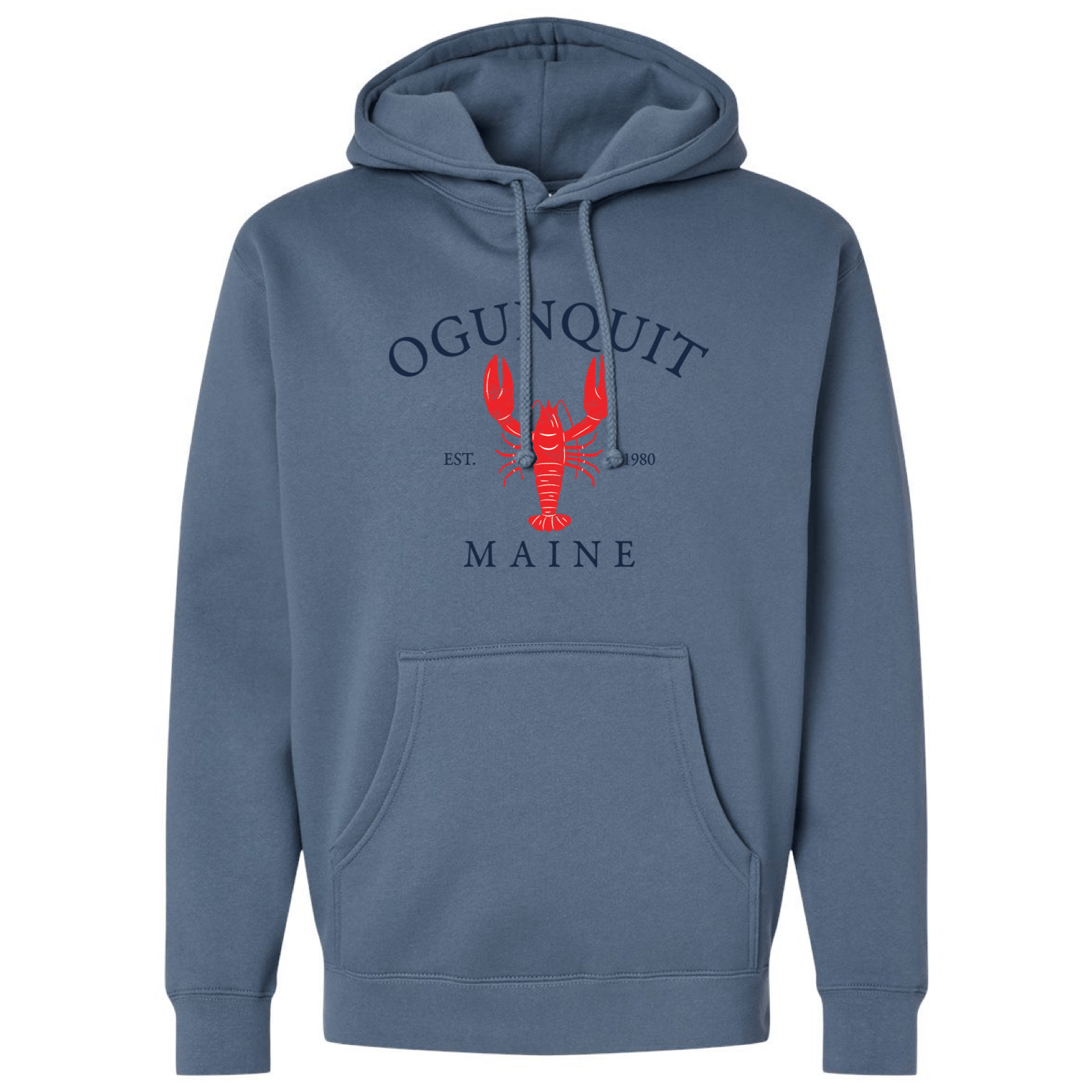 Cape Cod Clothing Company Ogunquit Vintage Lobster Midweight Hoodie