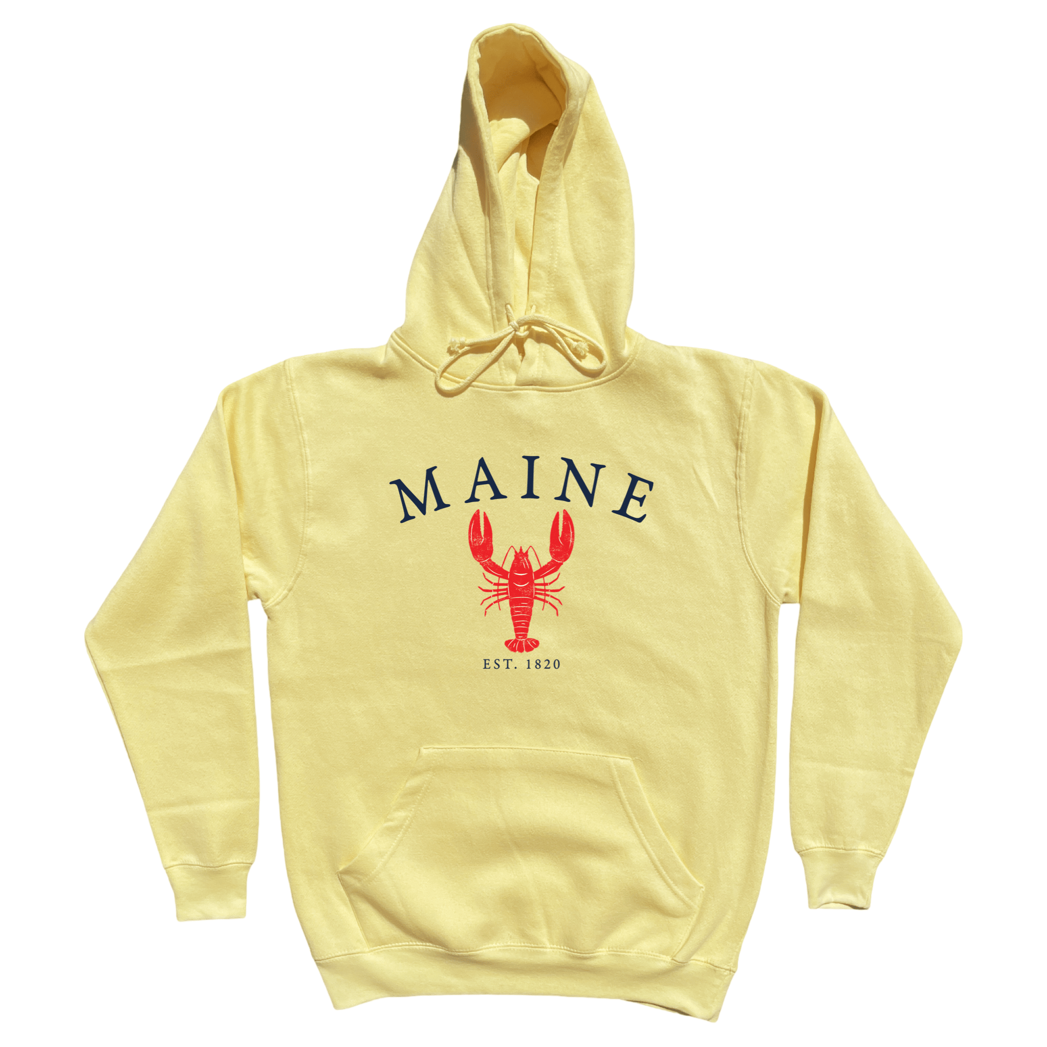 Cape Cod Clothing Company Maine Vintage Lobster Midweight Hoodie