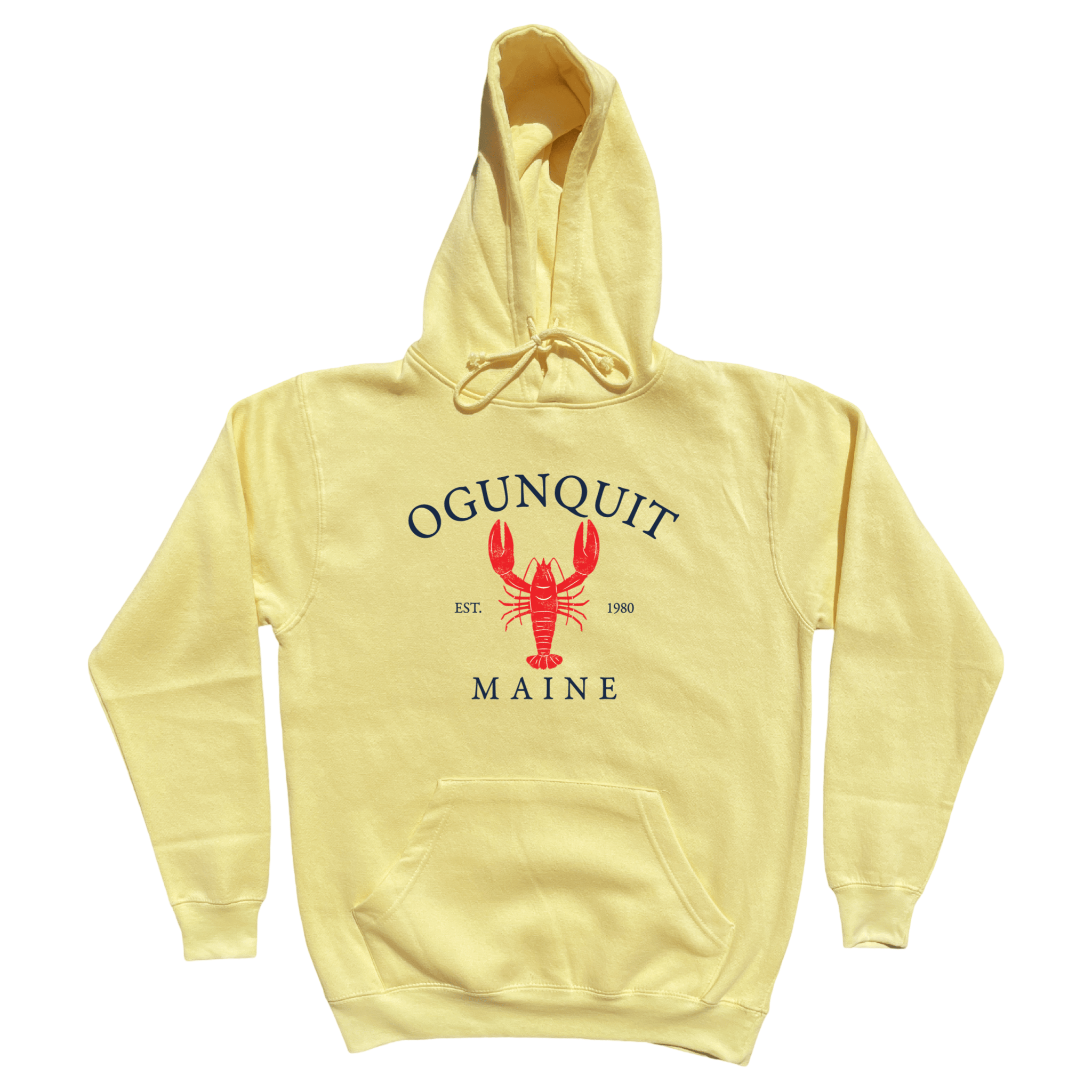 Cape Cod Clothing Company Ogunquit Vintage Lobster Midweight Hoodie