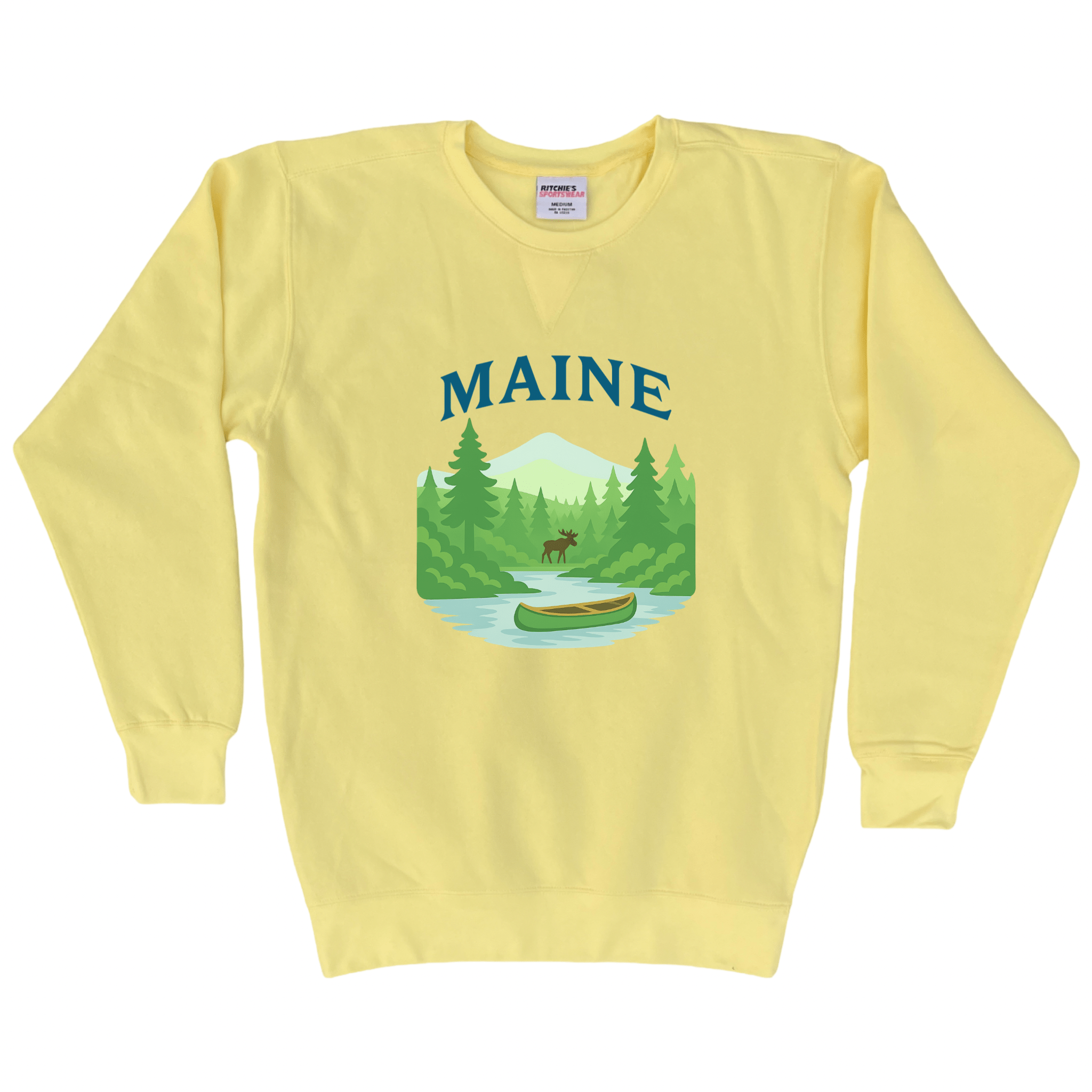 Cape Cod Clothing Company Maine Forest Fleece Crewneck Sweatshirt