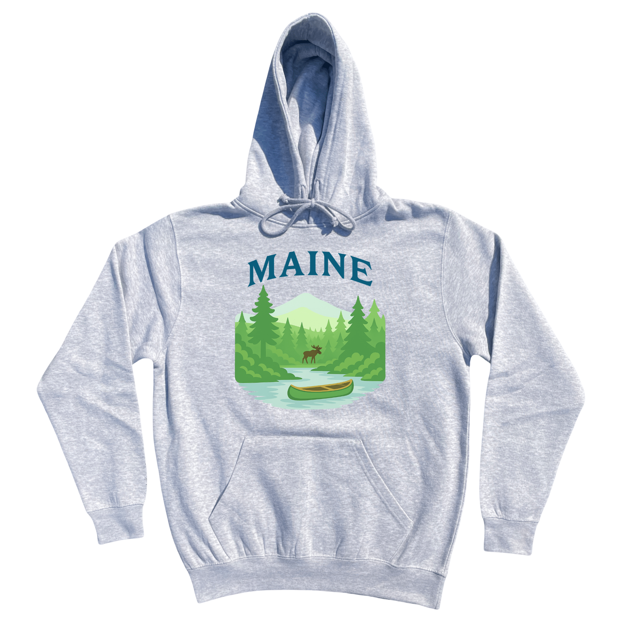 Cape Cod Clothing Company Maine Forest Soft Fleece Hoodie