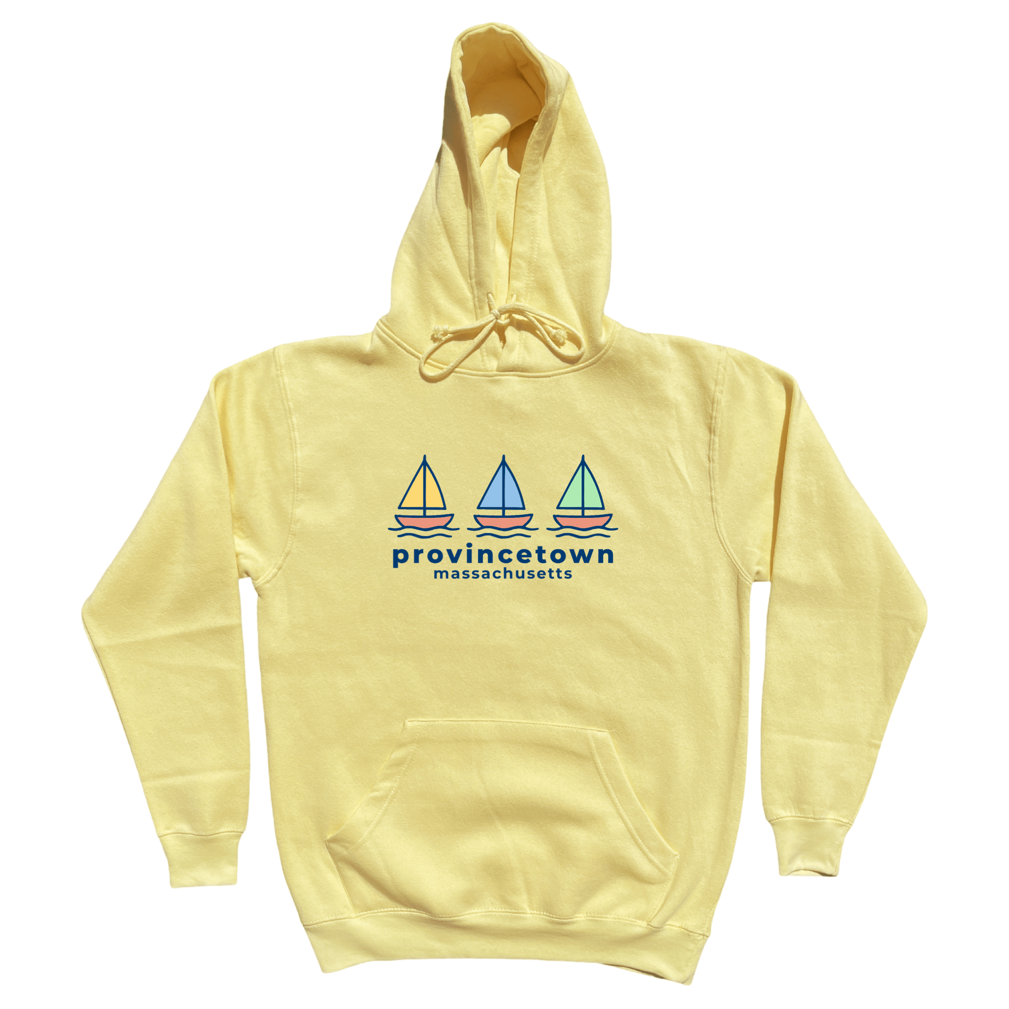Cape Cod Clothing Company Provincetown Summer Sails Midweight Hoodie