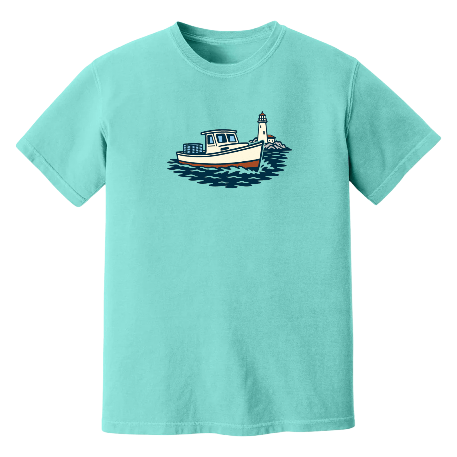 Cape Cod Clothing Company Lobster Boat Soft Cotton T-Shirt
