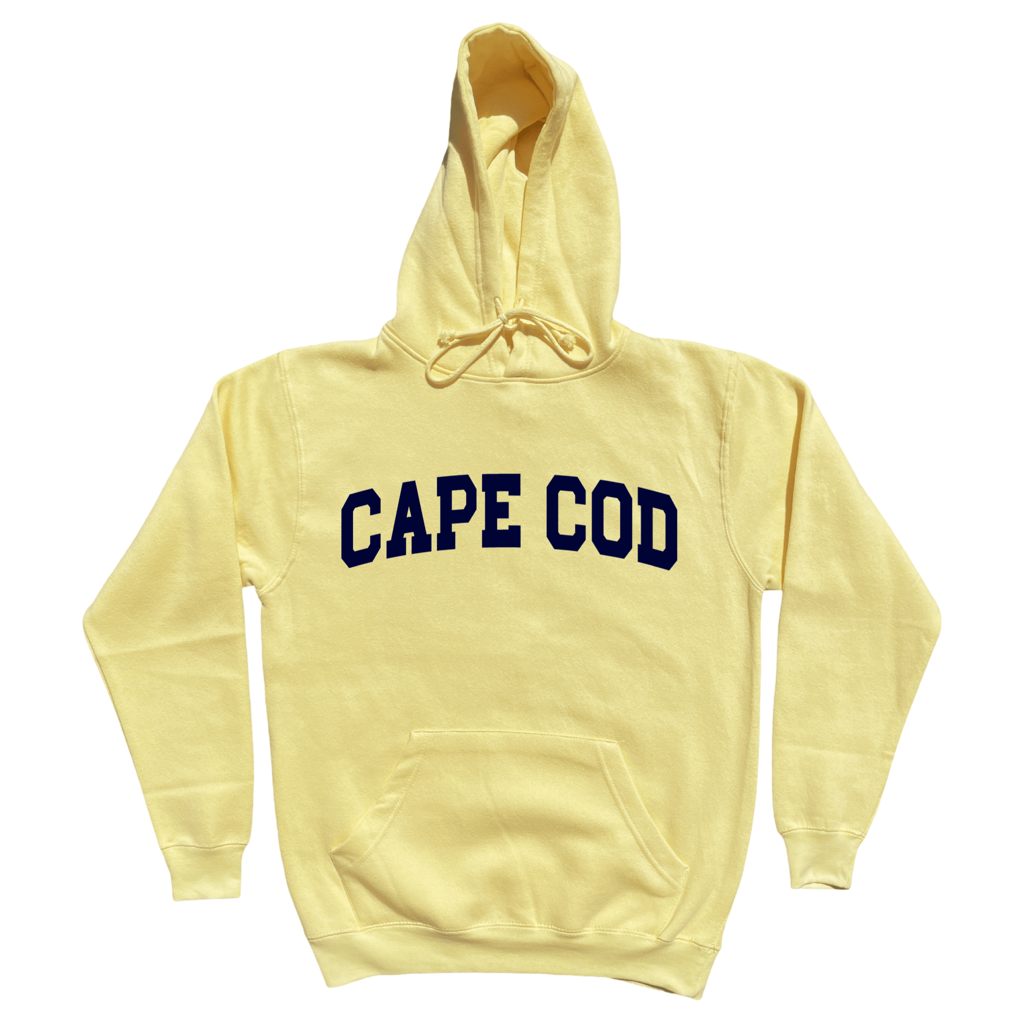 Cape Cod Soft Fleece Hoodie, yellow