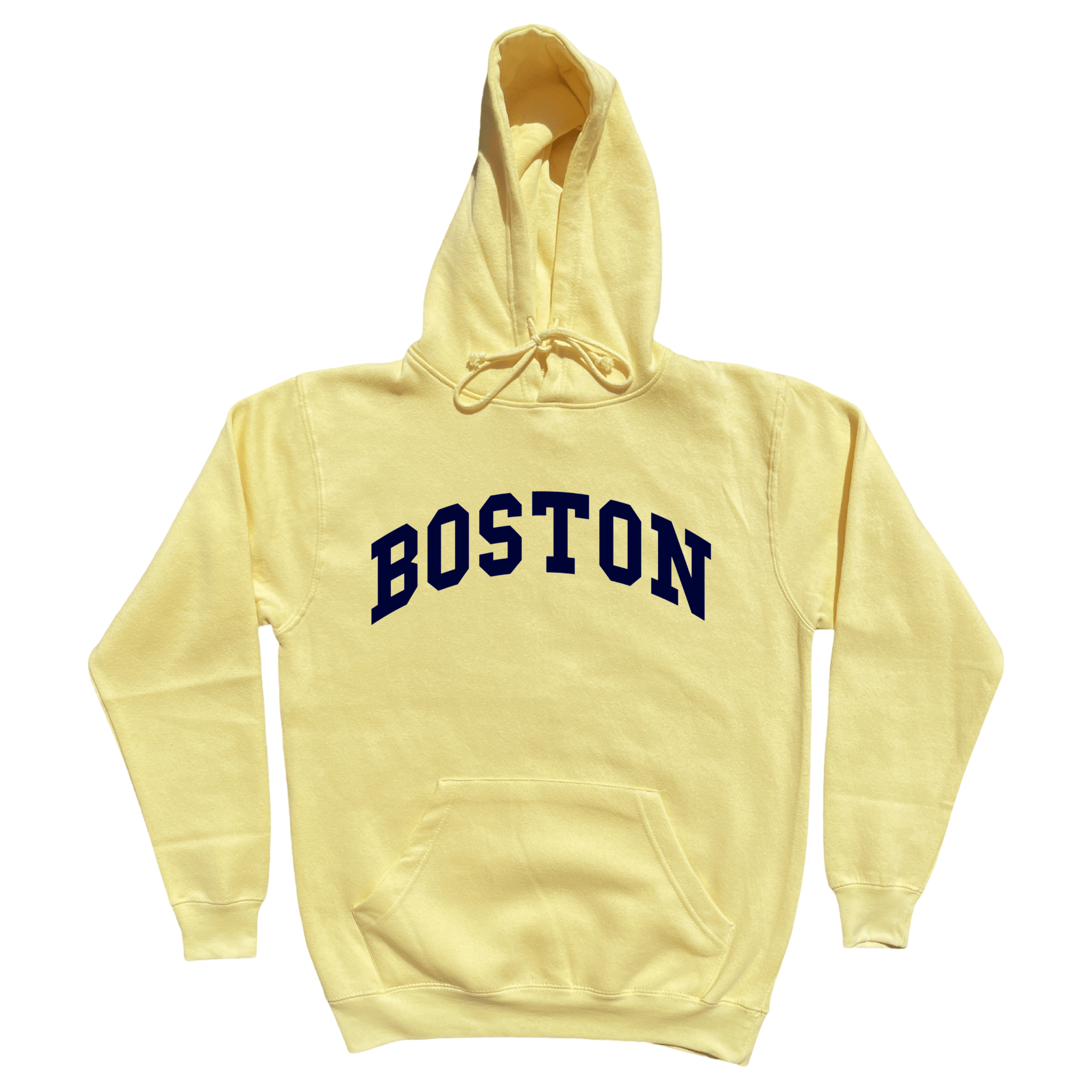 Boston Soft Fleece Hoodie, yellow