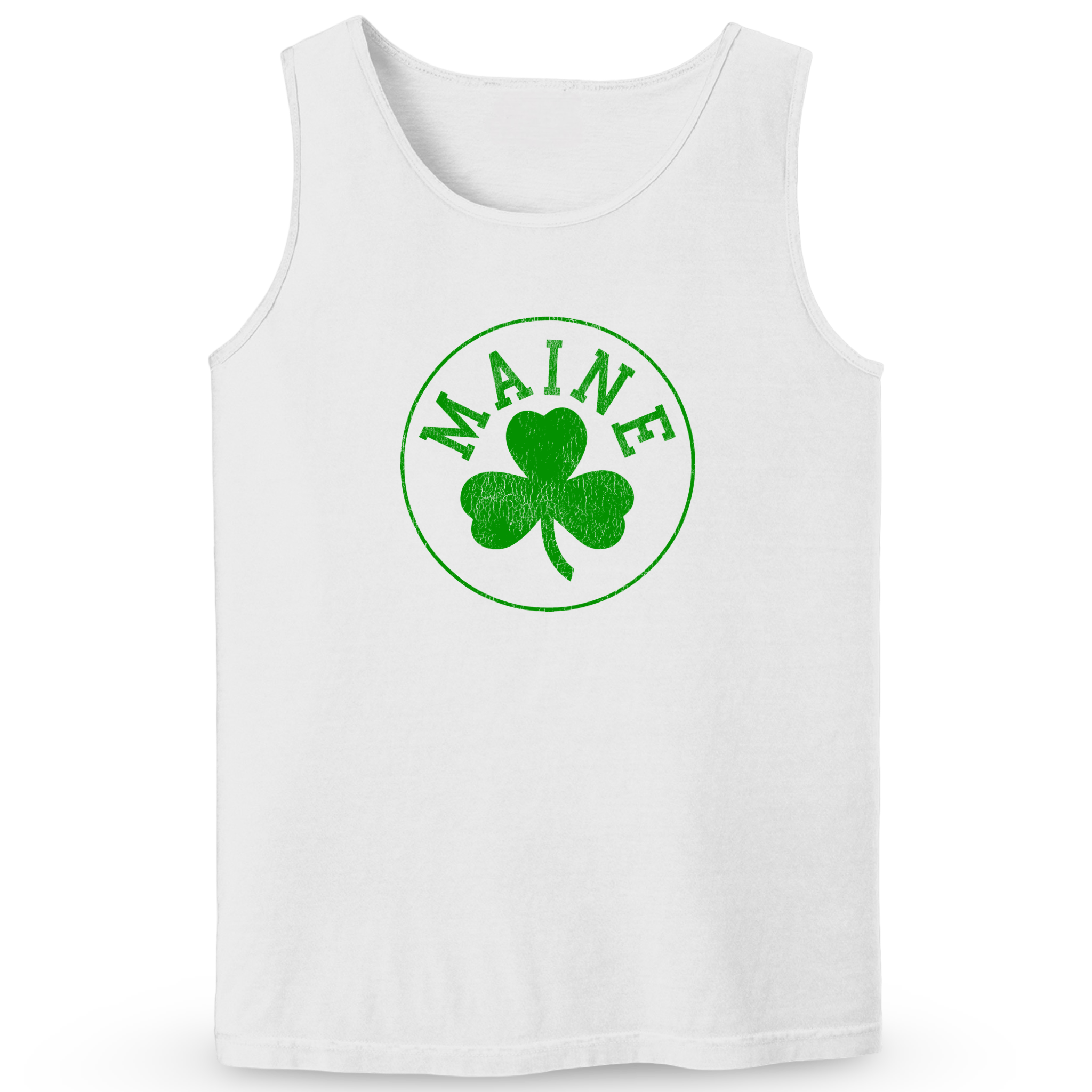 Cape Cod Clothing Company Maine Legacy Shamrock Soft Cotton Tank Top