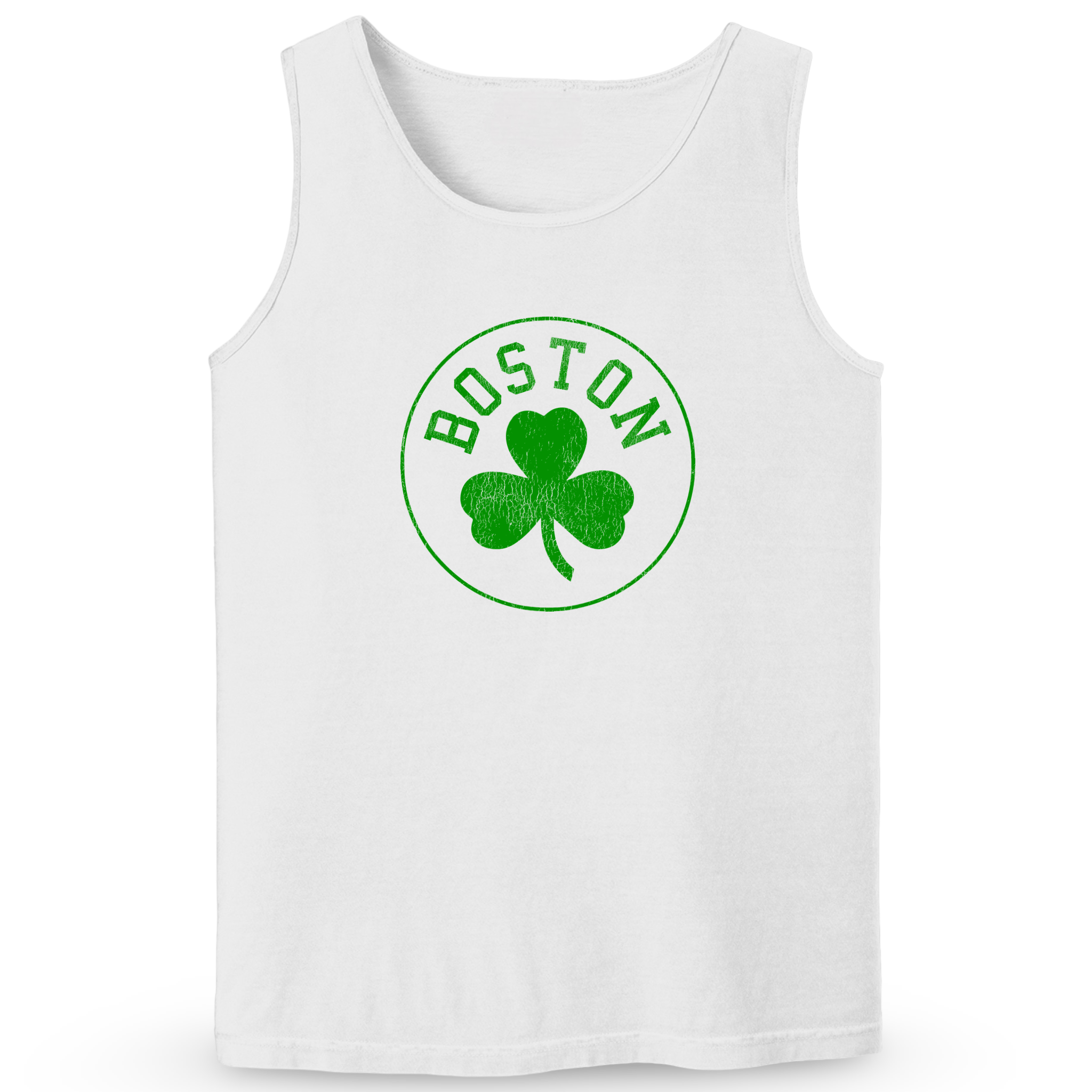 Cape Cod Clothing Company Boston Legacy Shamrock Soft Cotton Tank Top