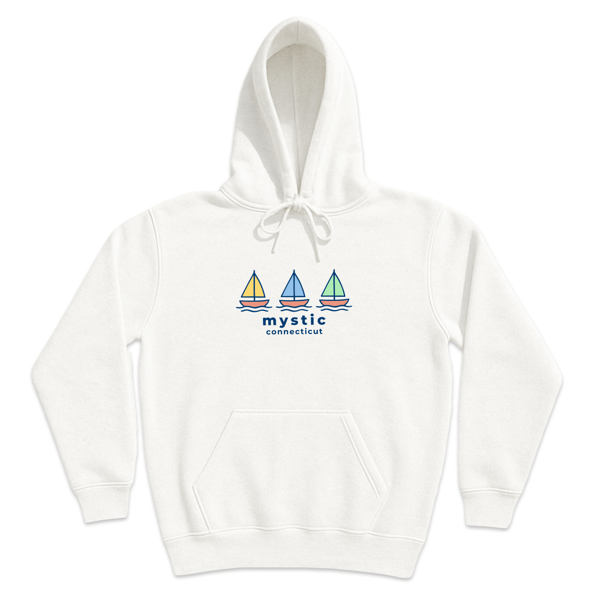 Cape Cod Clothing Company Mystic Summer Sails Soft Fleece Hoodie