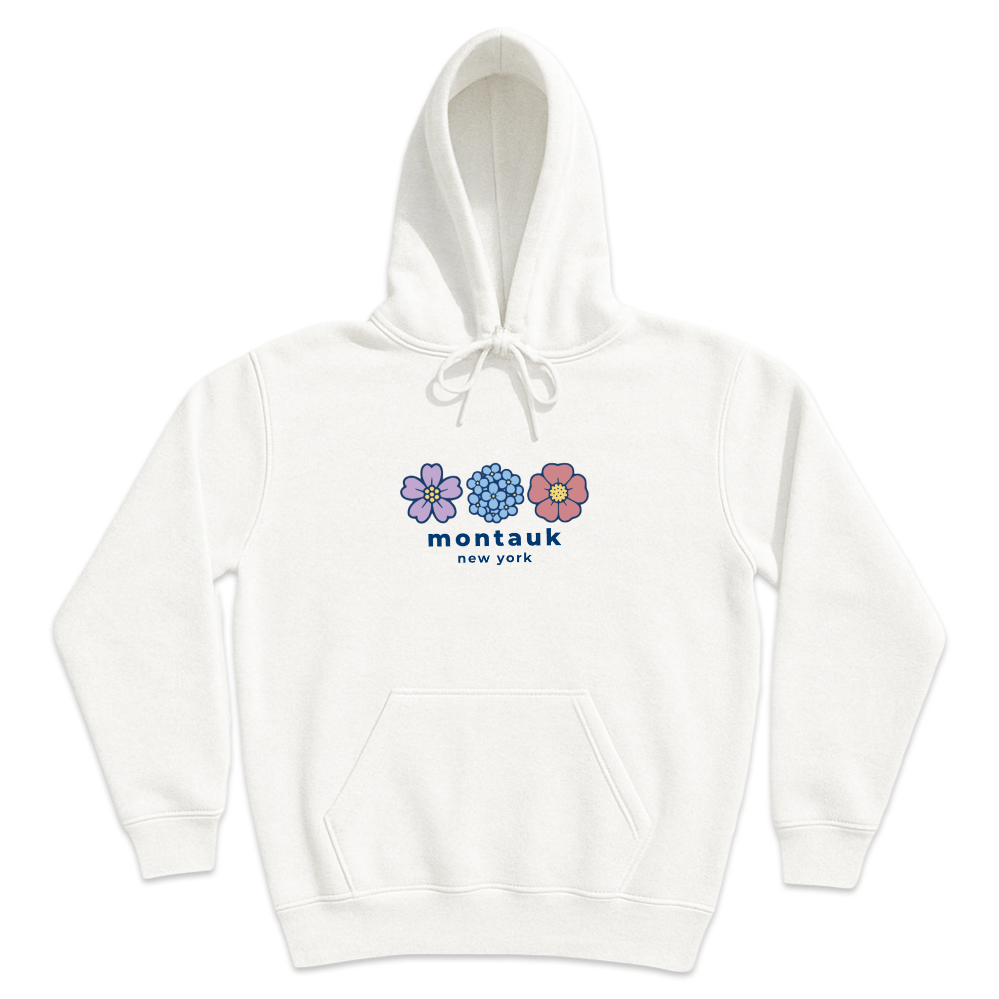 Cape Cod Clothing Company Montauk Summer Bloom Soft Fleece Hoodie