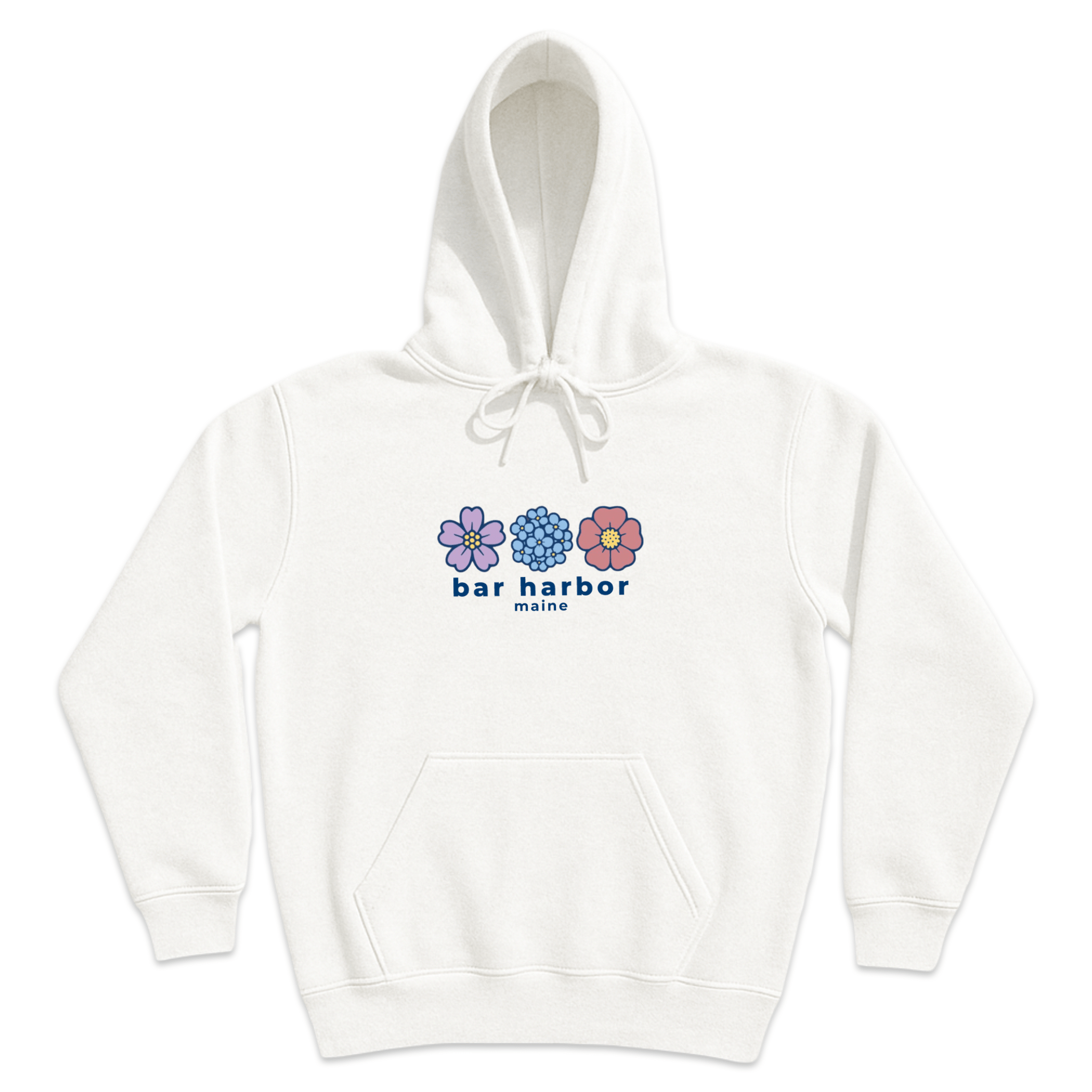 Cape Cod Clothing Company Bar Harbor Summer Bloom Soft Fleece Hoodie