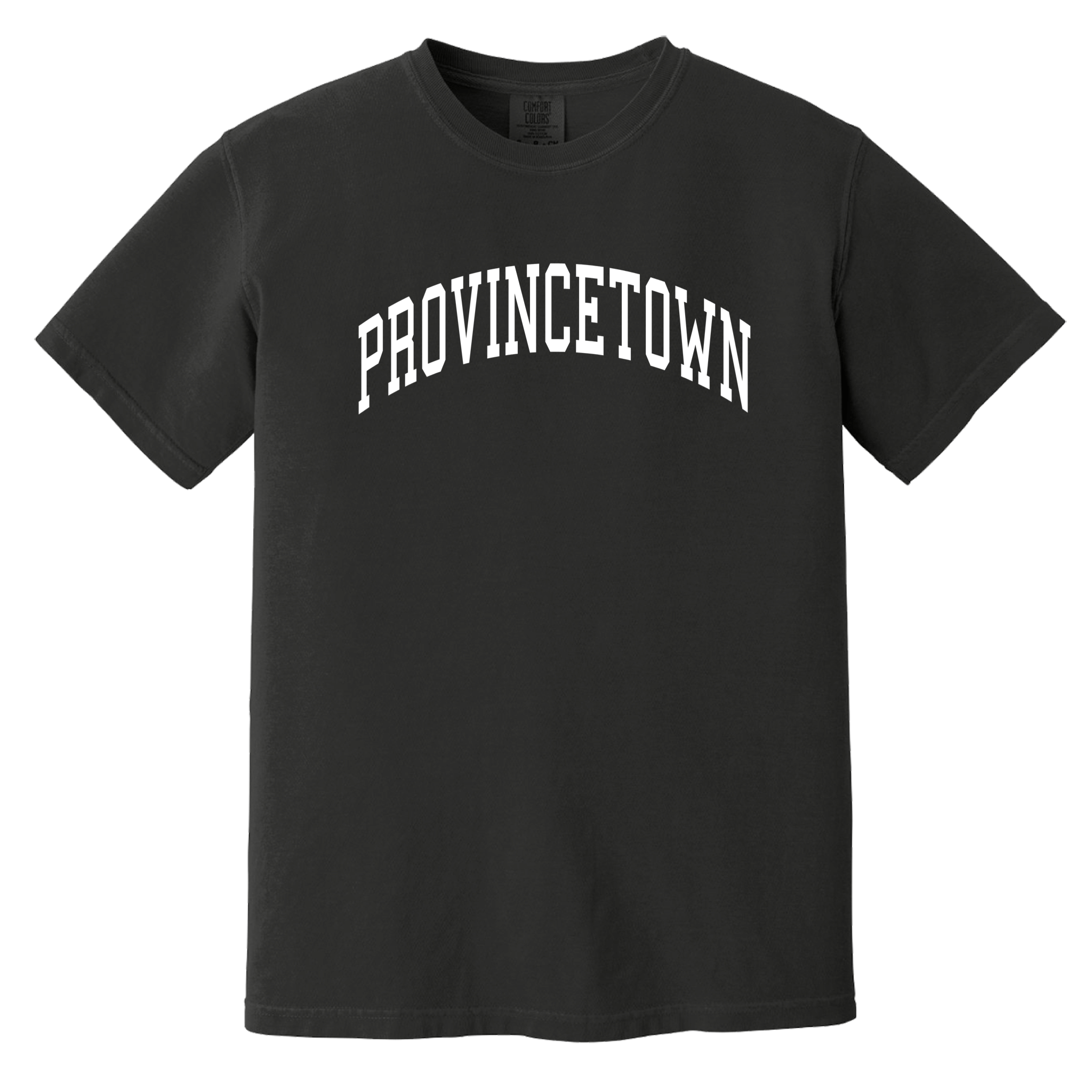 Provincetown Comfort Colors T-Shirt, black