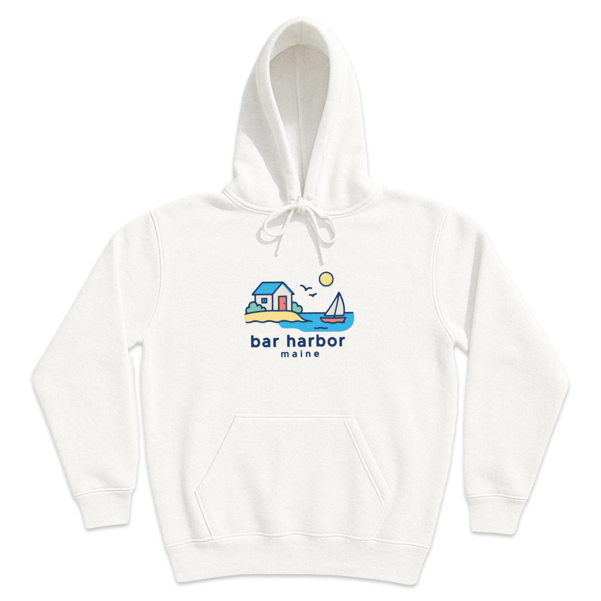 Cape Cod Clothing Company Bar Harbor Beach House Soft Fleece Hoodie