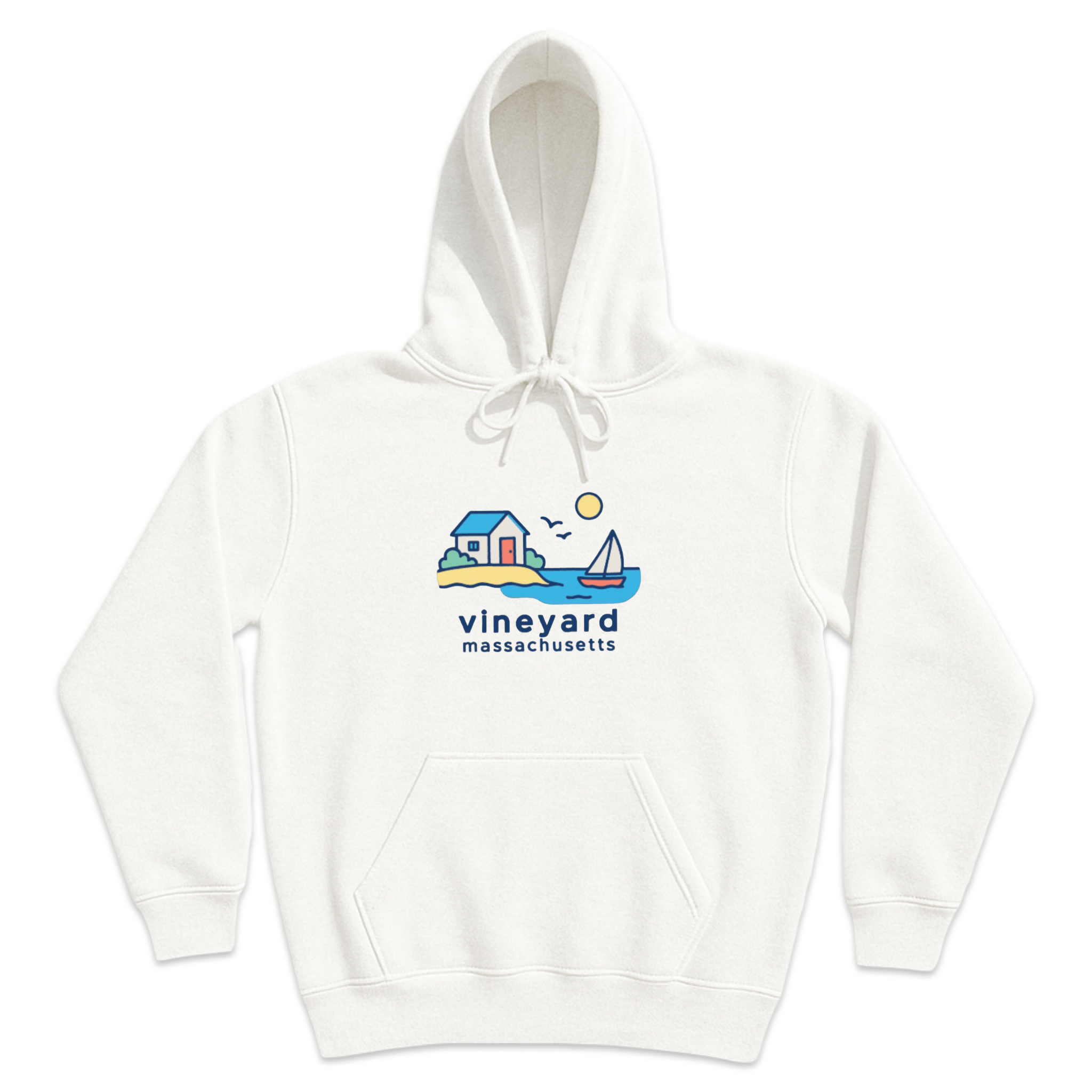 Cape Cod Clothing Company Vineyard Beach House Soft Fleece Hoodie