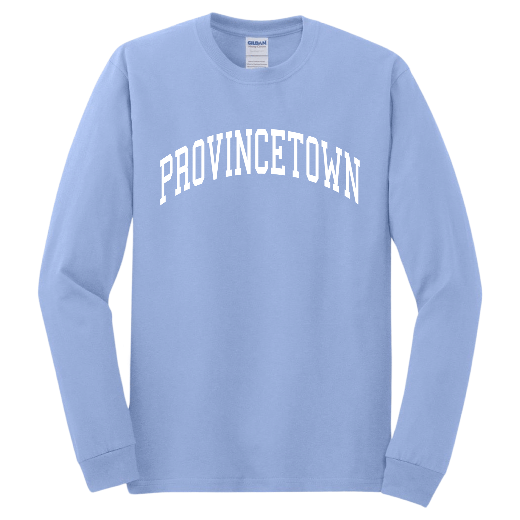 Provincetown Long Sleeve T-Shirt, carolina blue