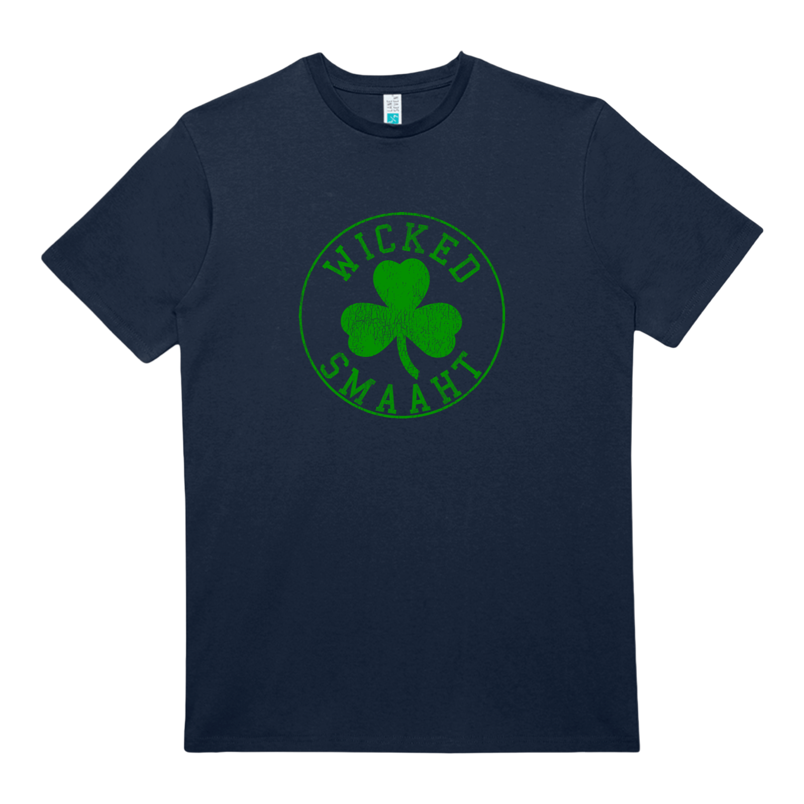 Cape Cod Clothing Company Wicked Smaaht Legacy Shamrock Heavy Cotton T-Shirt