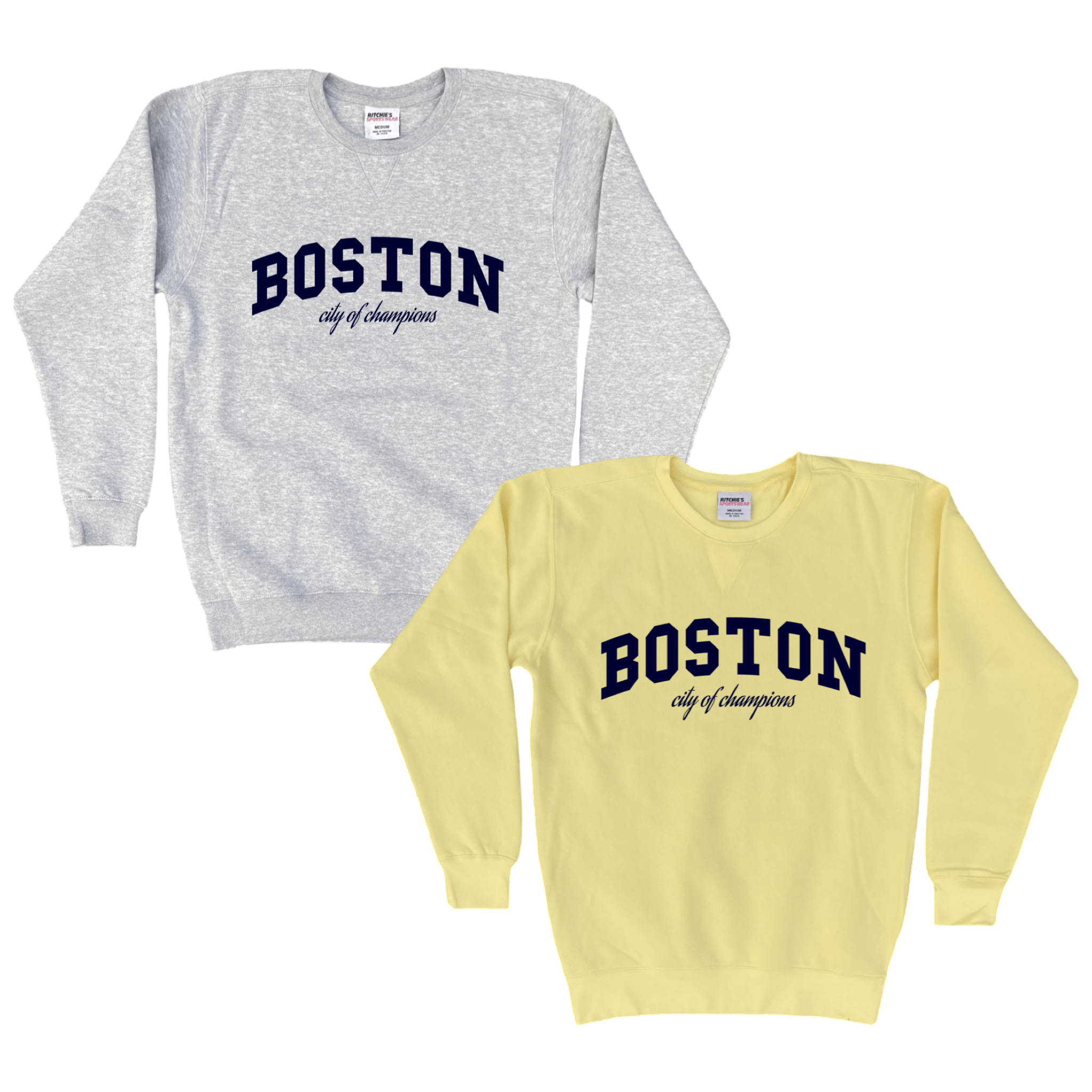 Boston Champs Fleece Crewneck Sweatshirt