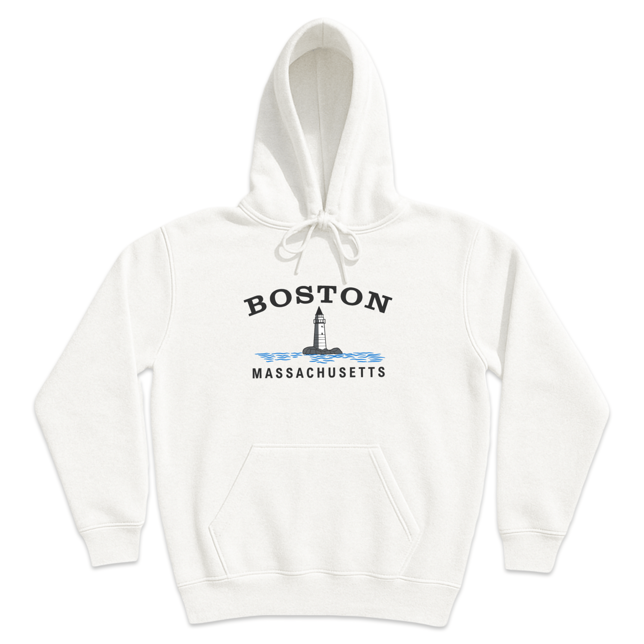 Cape Cod Clothing Company Boston Big Lighthouse Soft Fleece Hoodie