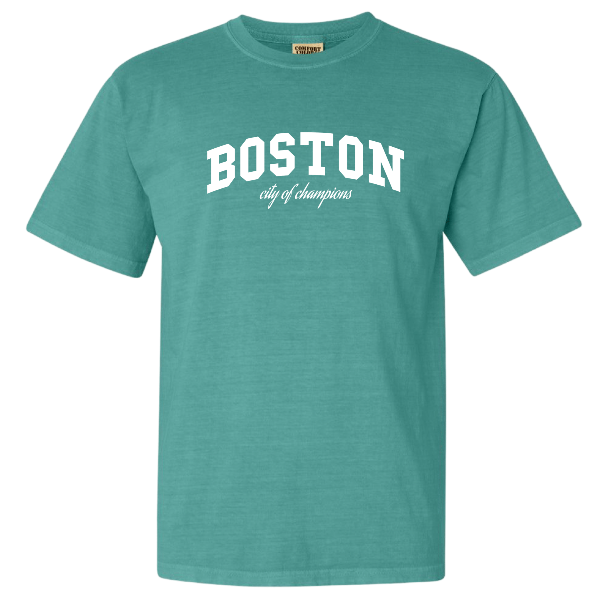 Boston Champs Comfort Colors T-Shirt, seafoam