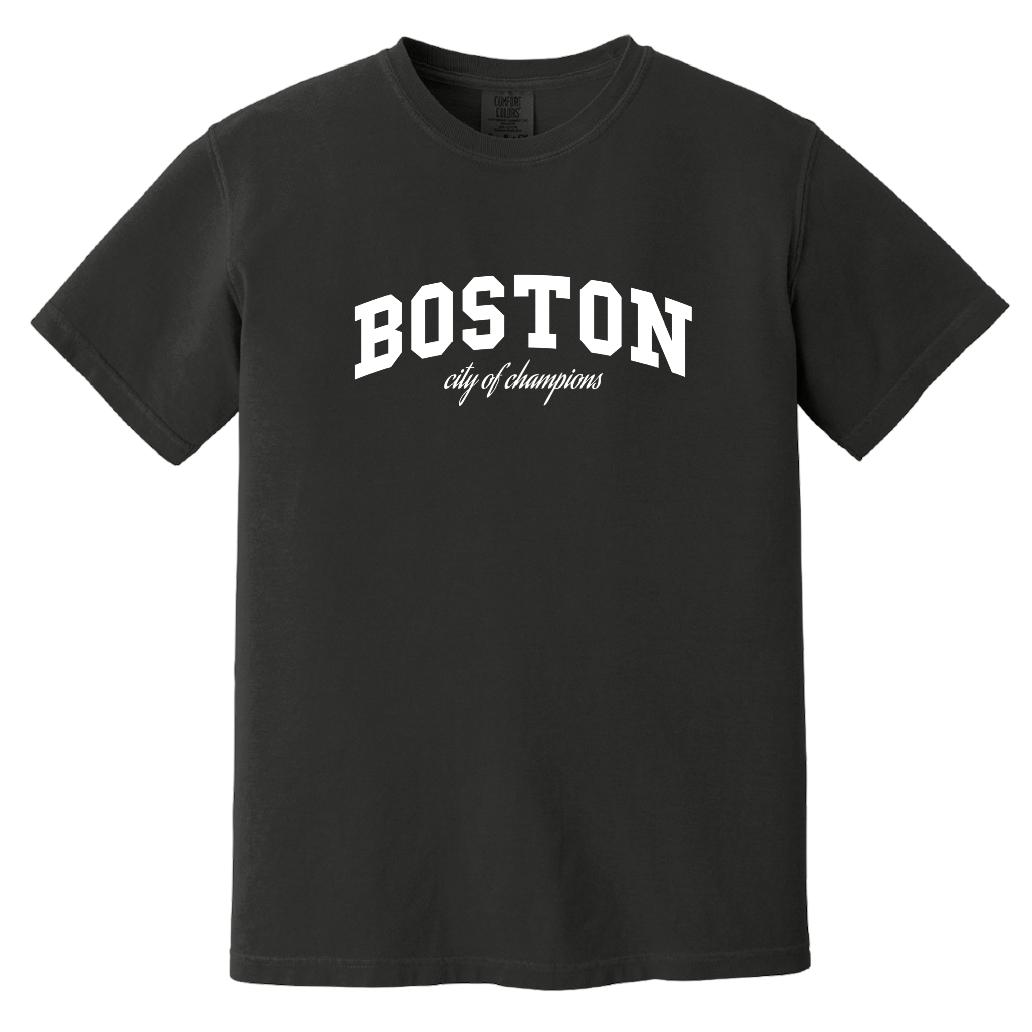 Boston Champs Comfort Colors T-Shirt, black