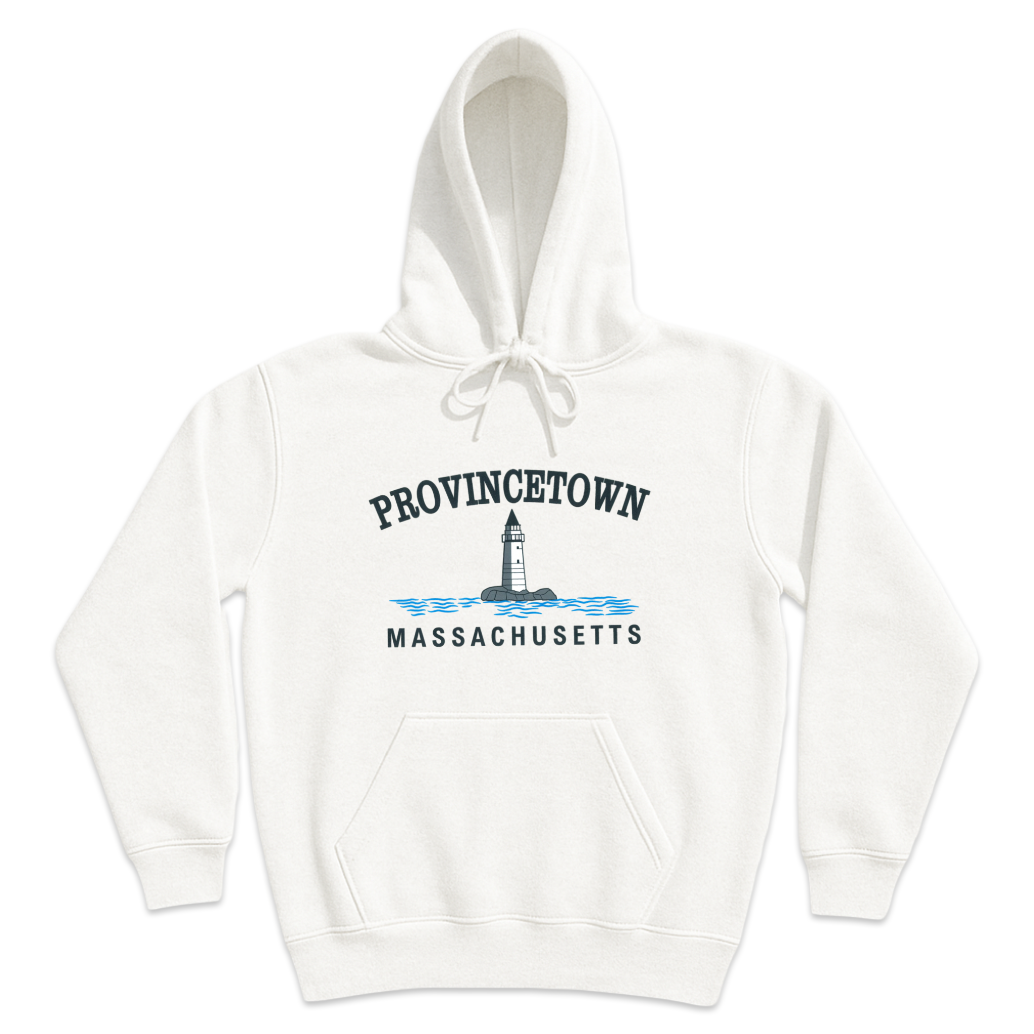 Provincetown Big Lighthouse Soft Fleece Hoodie