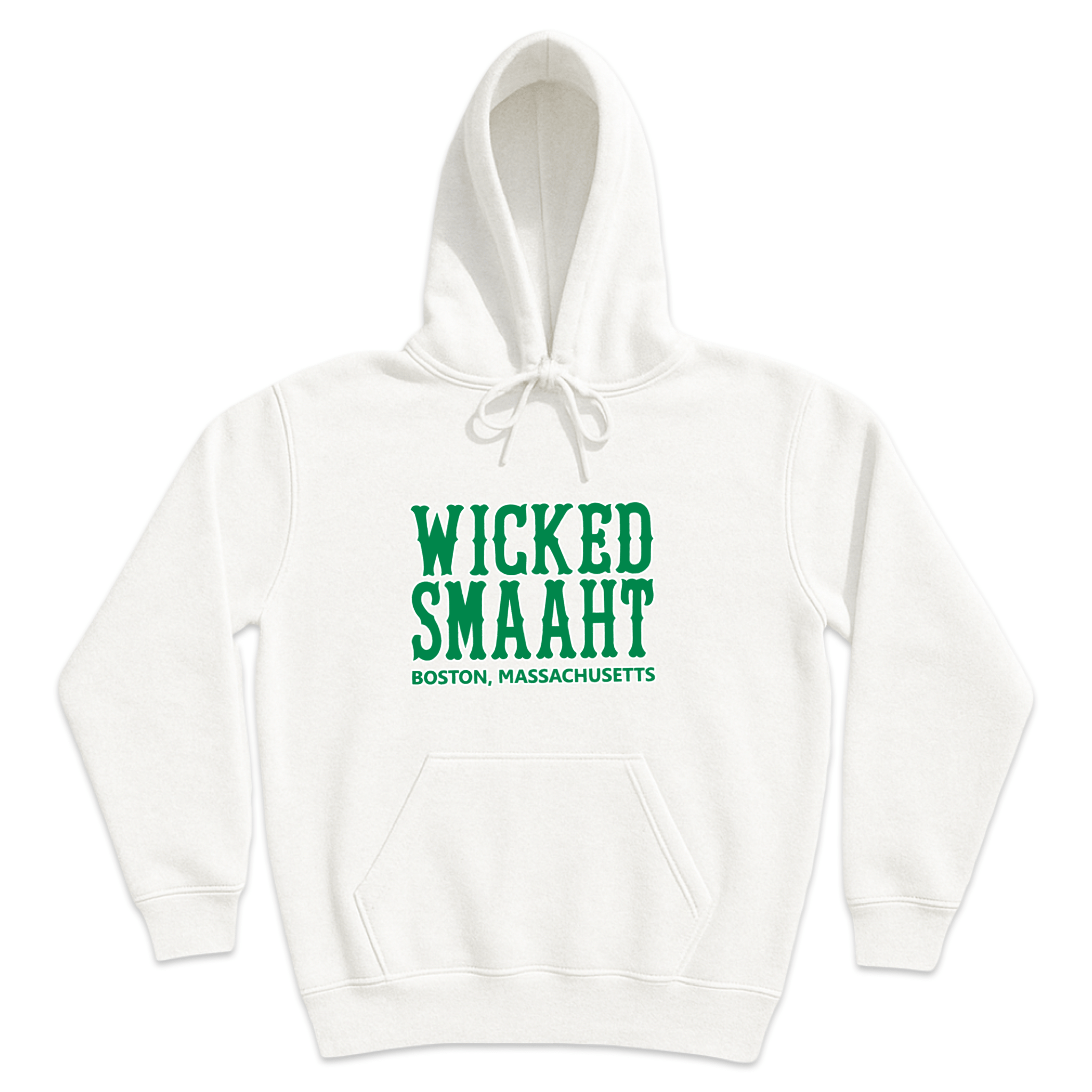 Cape Cod Clothing Company Boston Green Wicked Smaaht Soft Fleece Hoodie