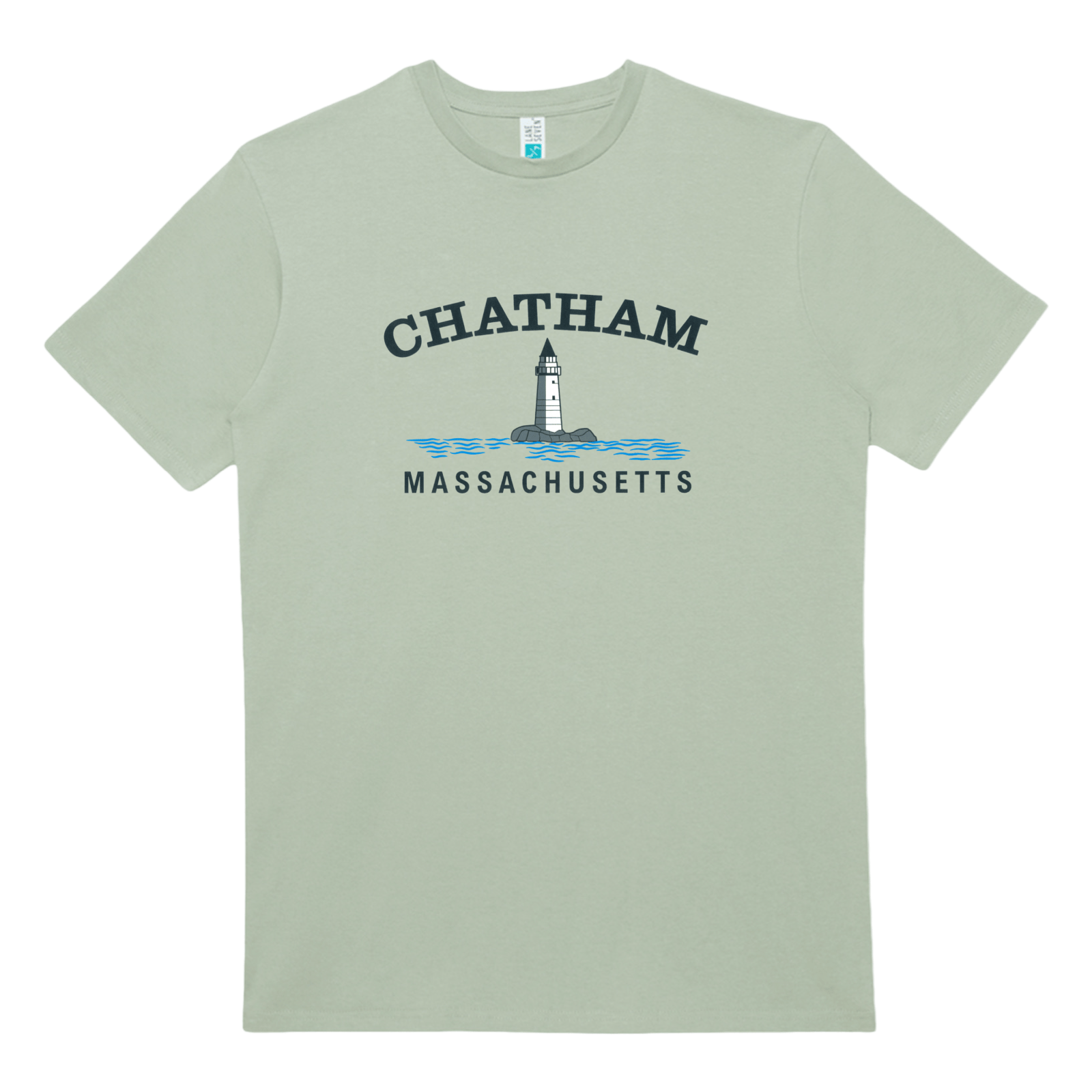 Cape Cod Clothing Company Chatham Big Lighthouse Heavy Cotton T-Shirt