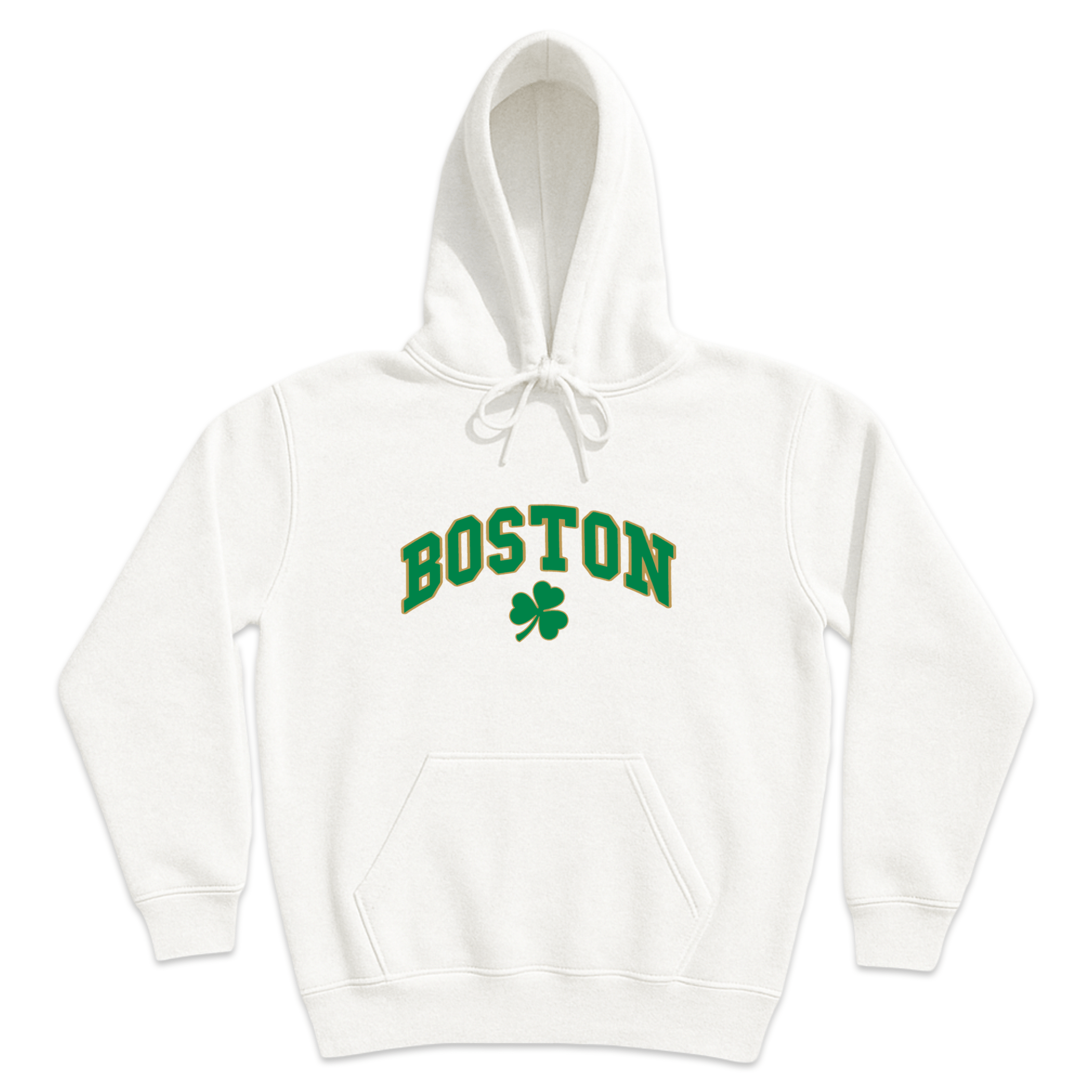 Cape Cod Clothing Company Boston Vintage Shamrock Soft Fleece Hoodie