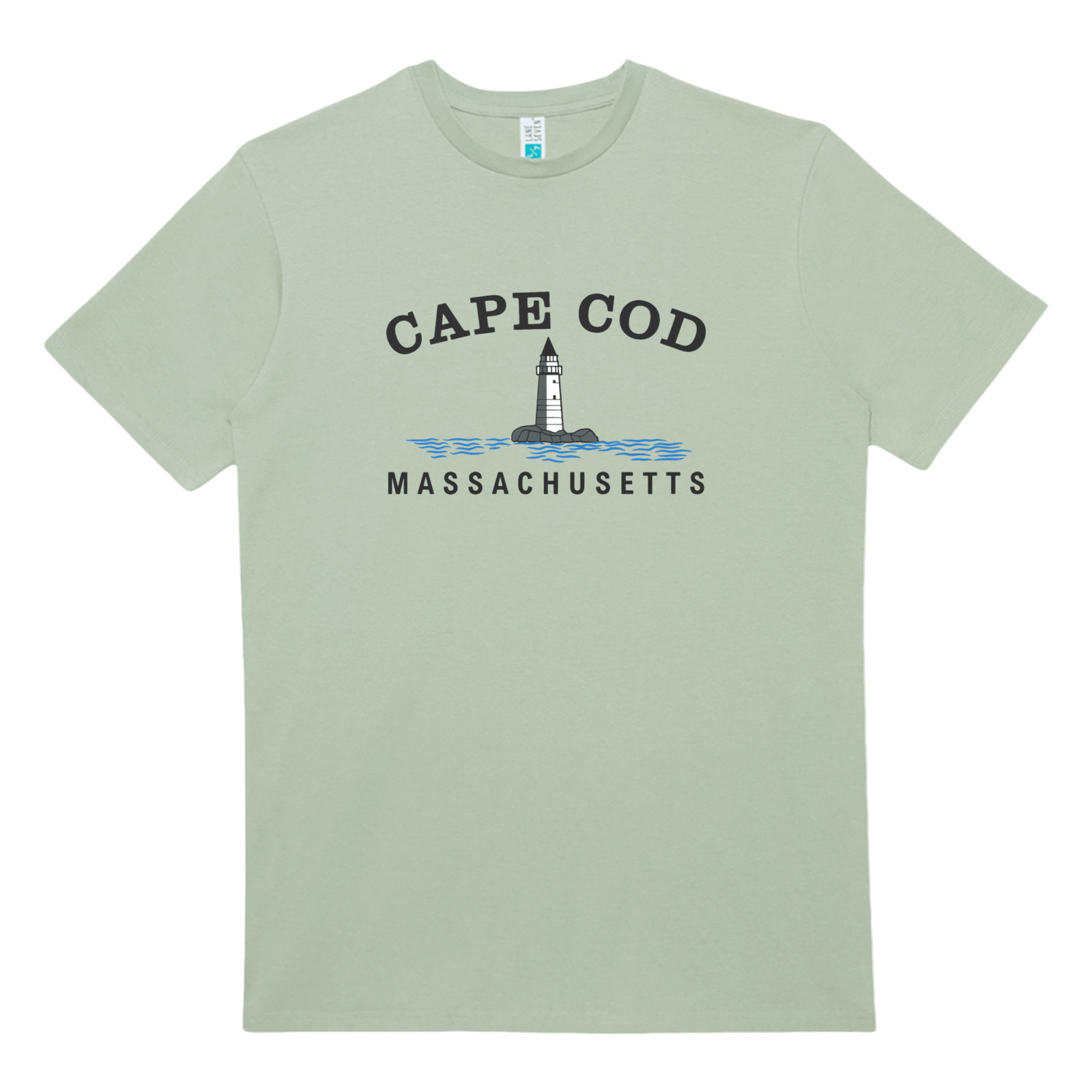 Cape Cod Clothing Company Cape Cod Big Lighthouse Heavy Cotton T-Shirt