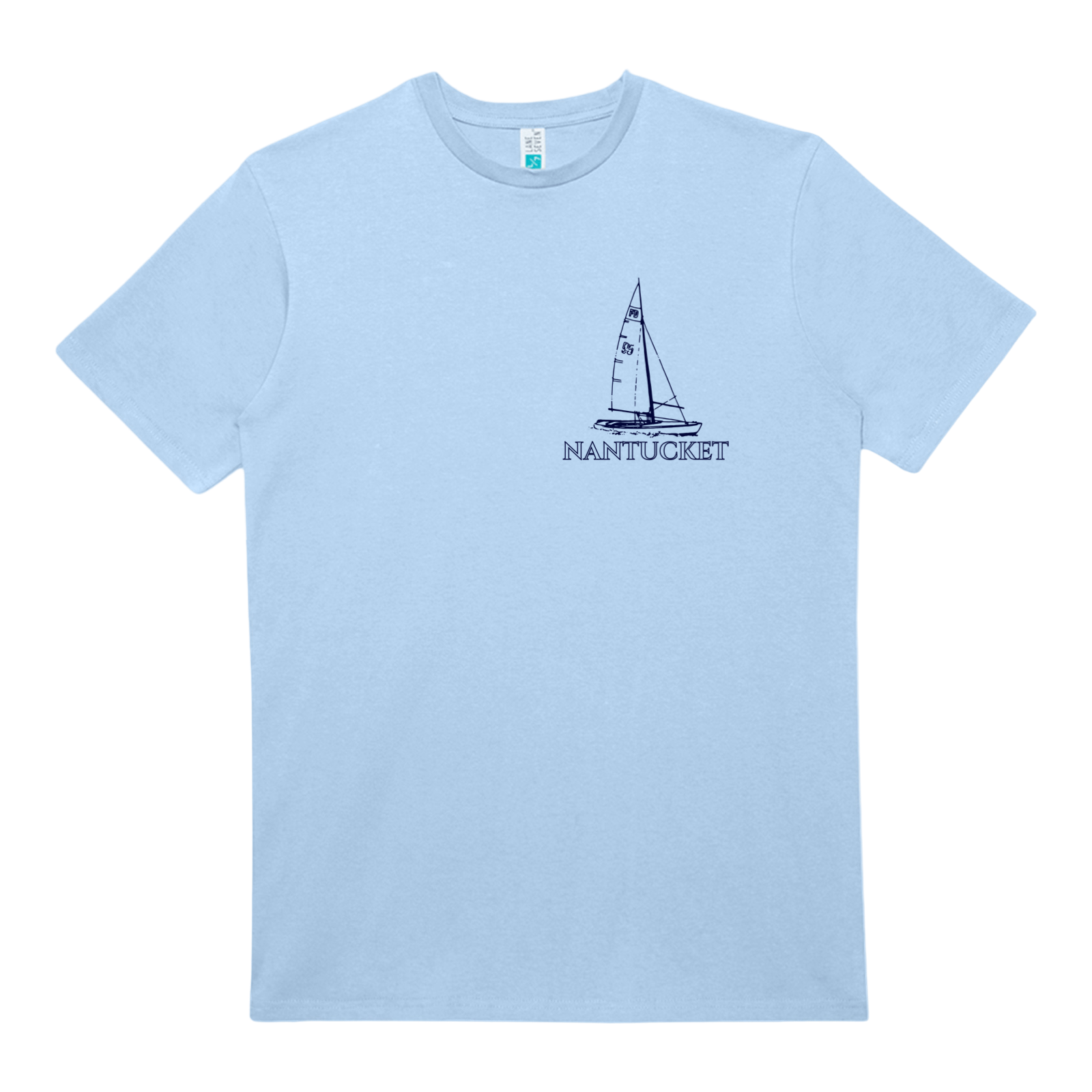 Cape Cod Clothing Company Nantucket Sailboat Heavy Cotton T-Shirt