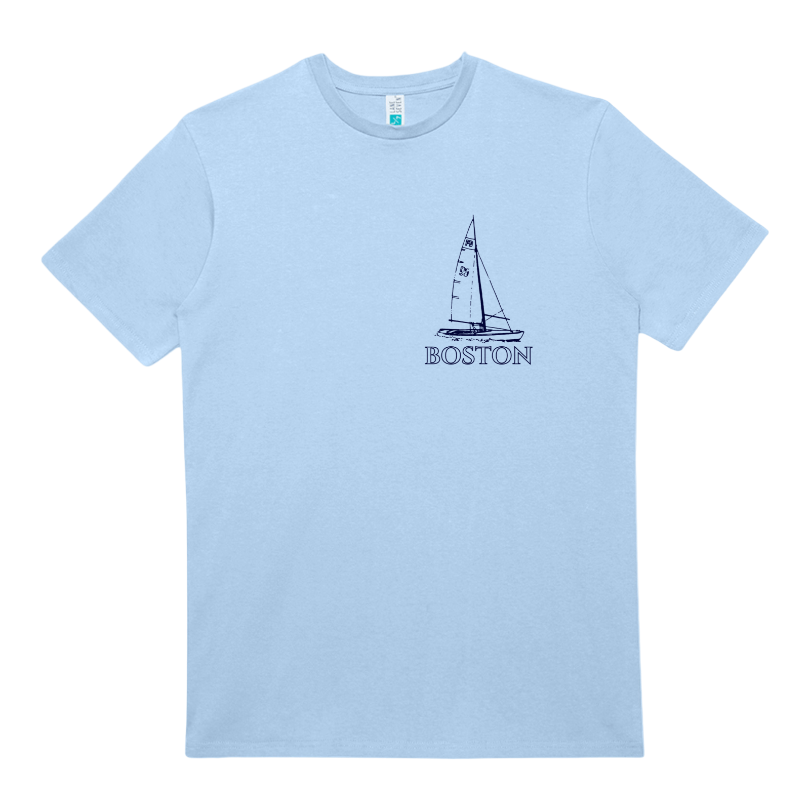 Cape Cod Clothing Company Boston Sailboat Heavy Cotton T-Shirt