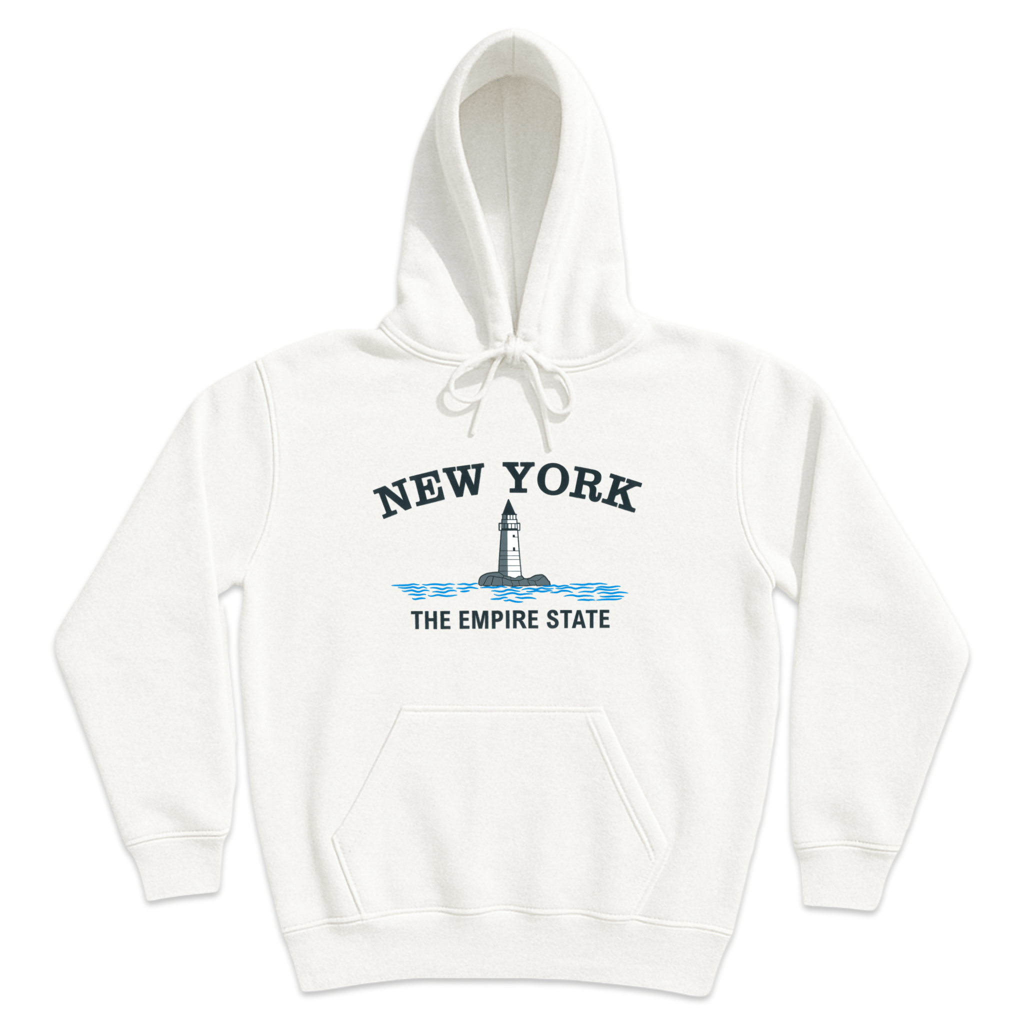 Cape Cod Clothing Company New York Big Lighthouse Soft Fleece Hoodie
