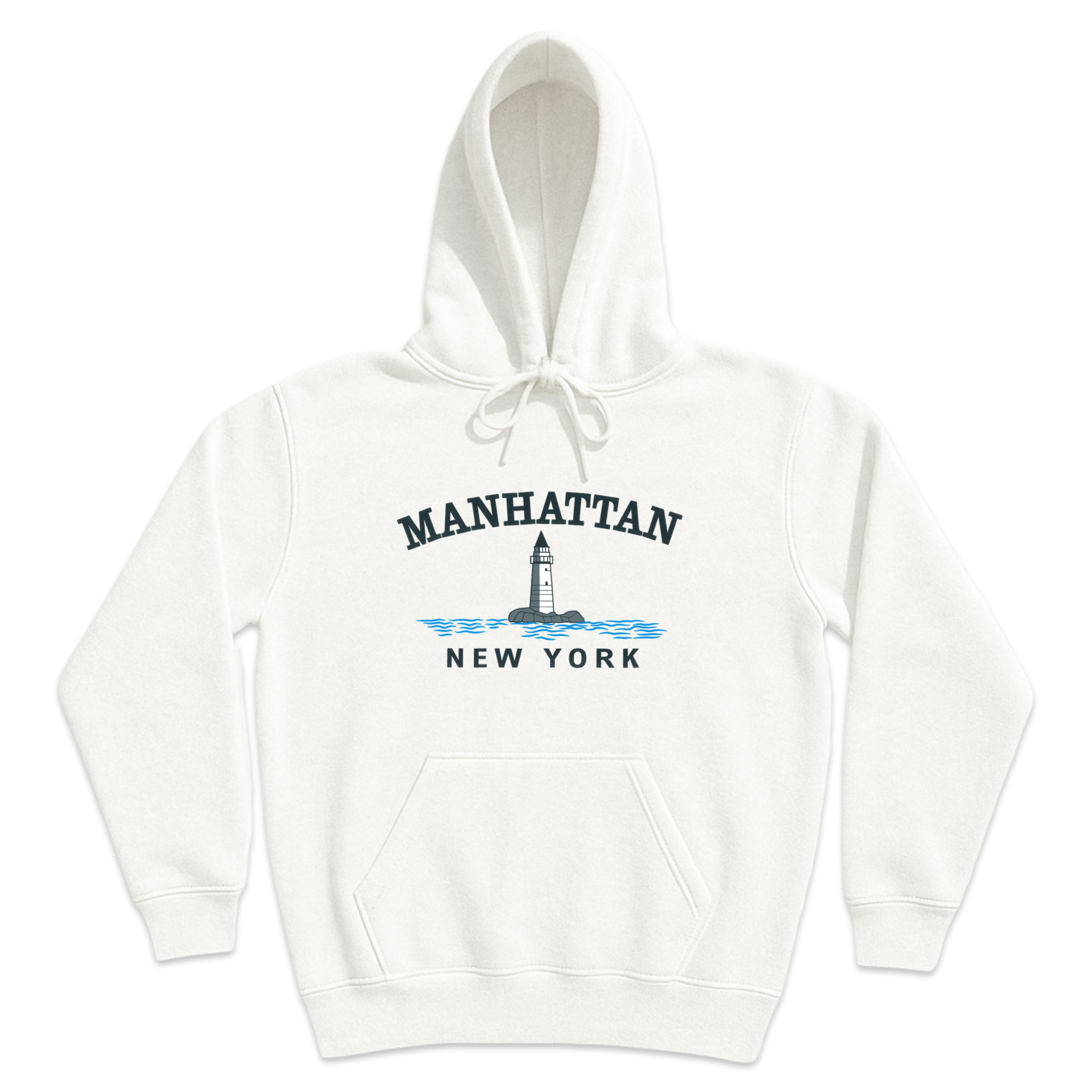 Cape Cod Clothing Company Manhattan Big Lighthouse Soft Fleece Hoodie