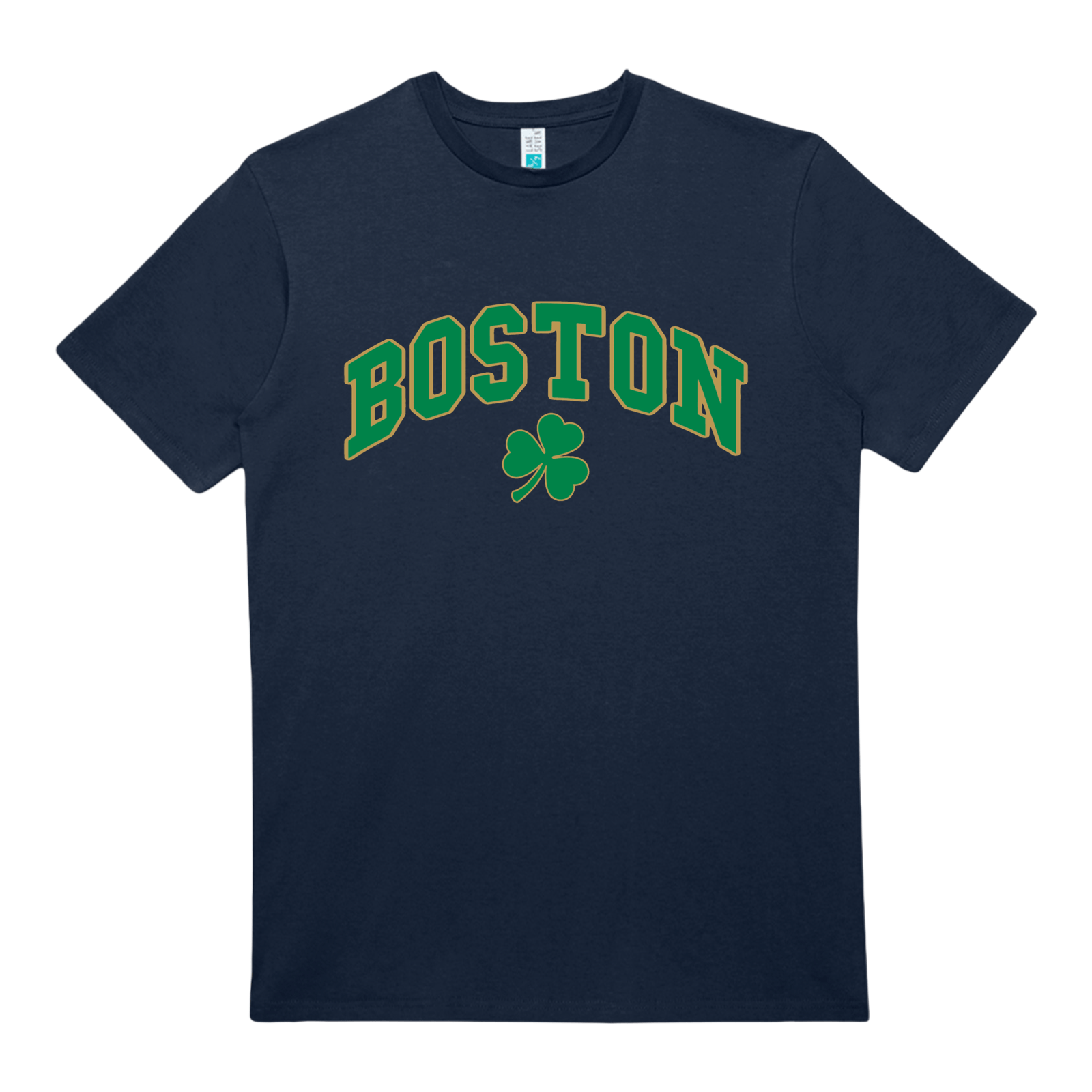 Cape Cod Clothing Company Boston Vintage Shamrock Heavy Cotton T-Shirt