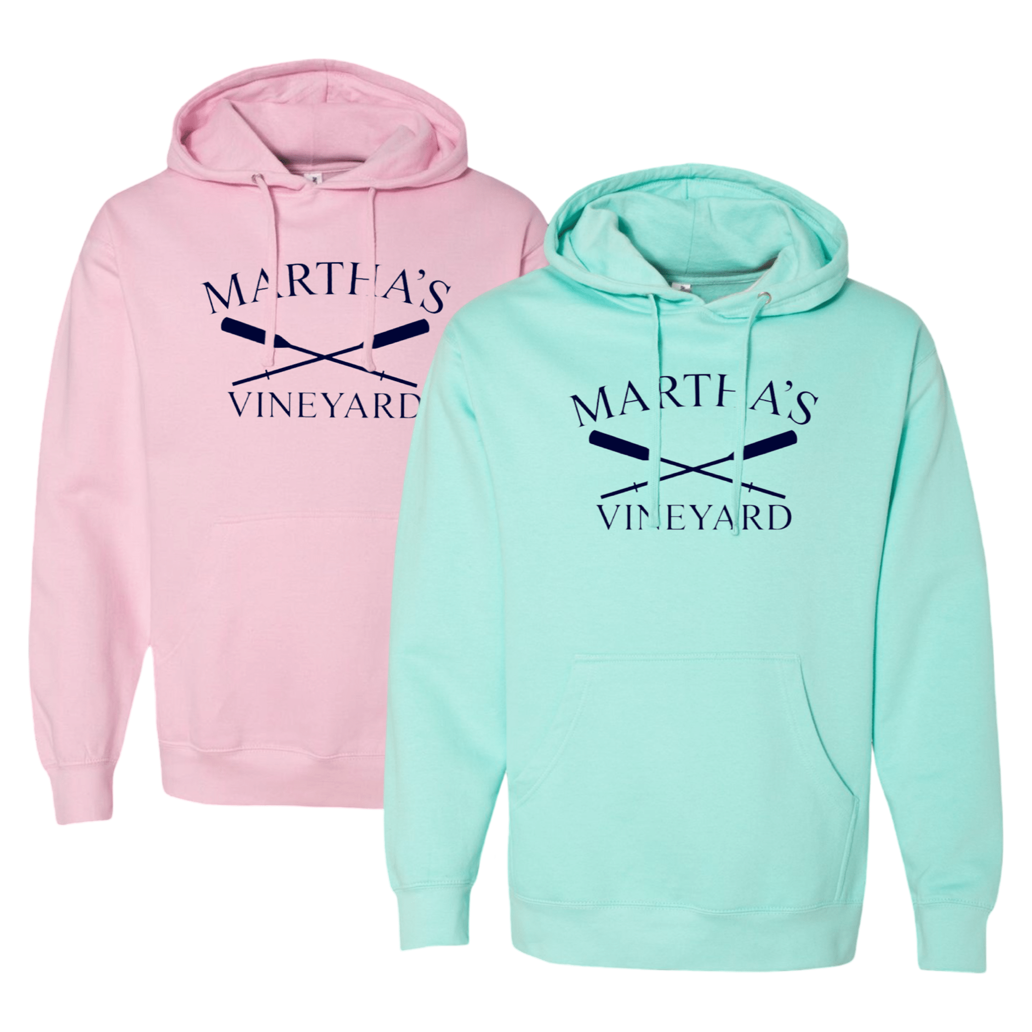 Martha's Vineyard Crossed Oar Essential Hoodie