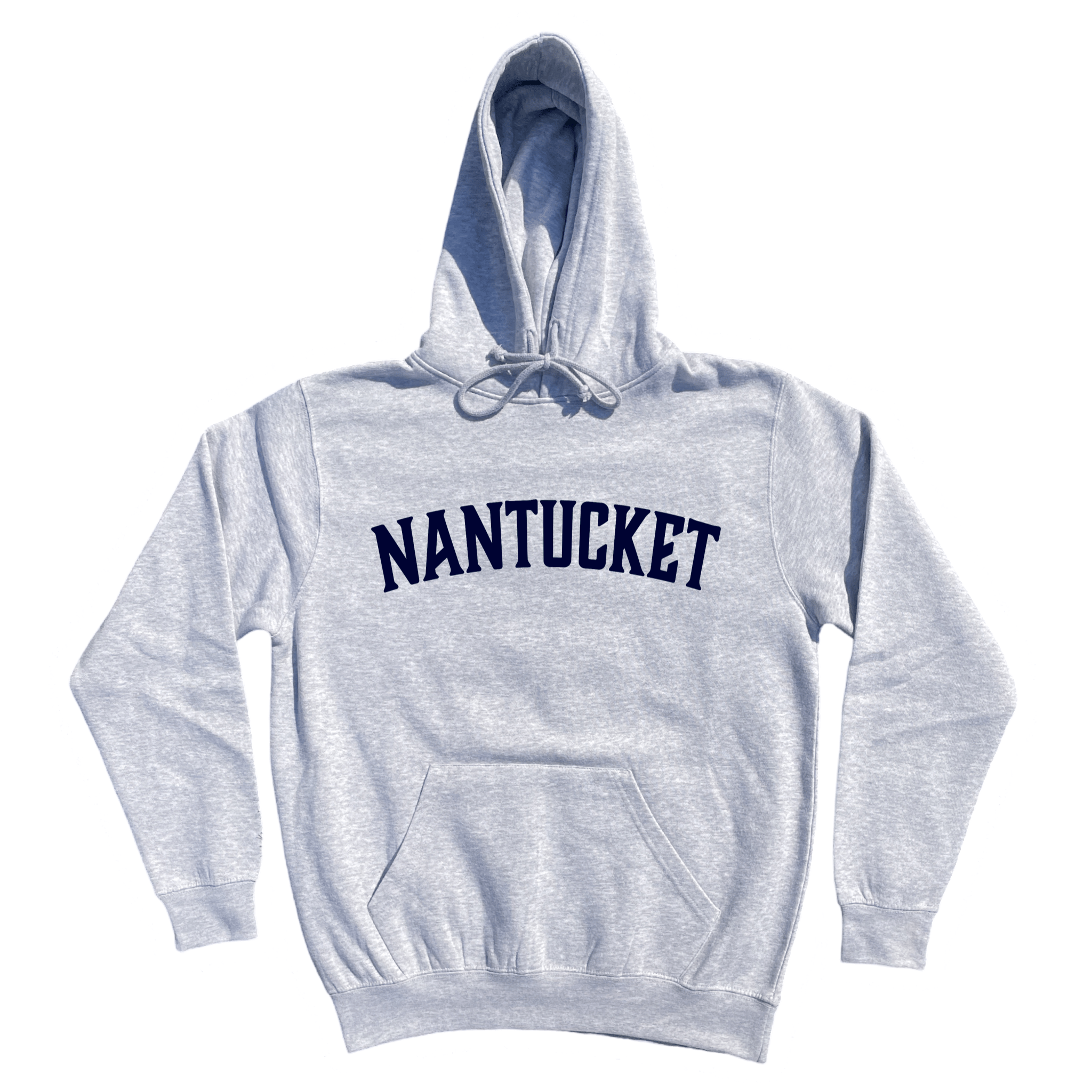 Nantucket Soft Fleece Hoodie, heather grey