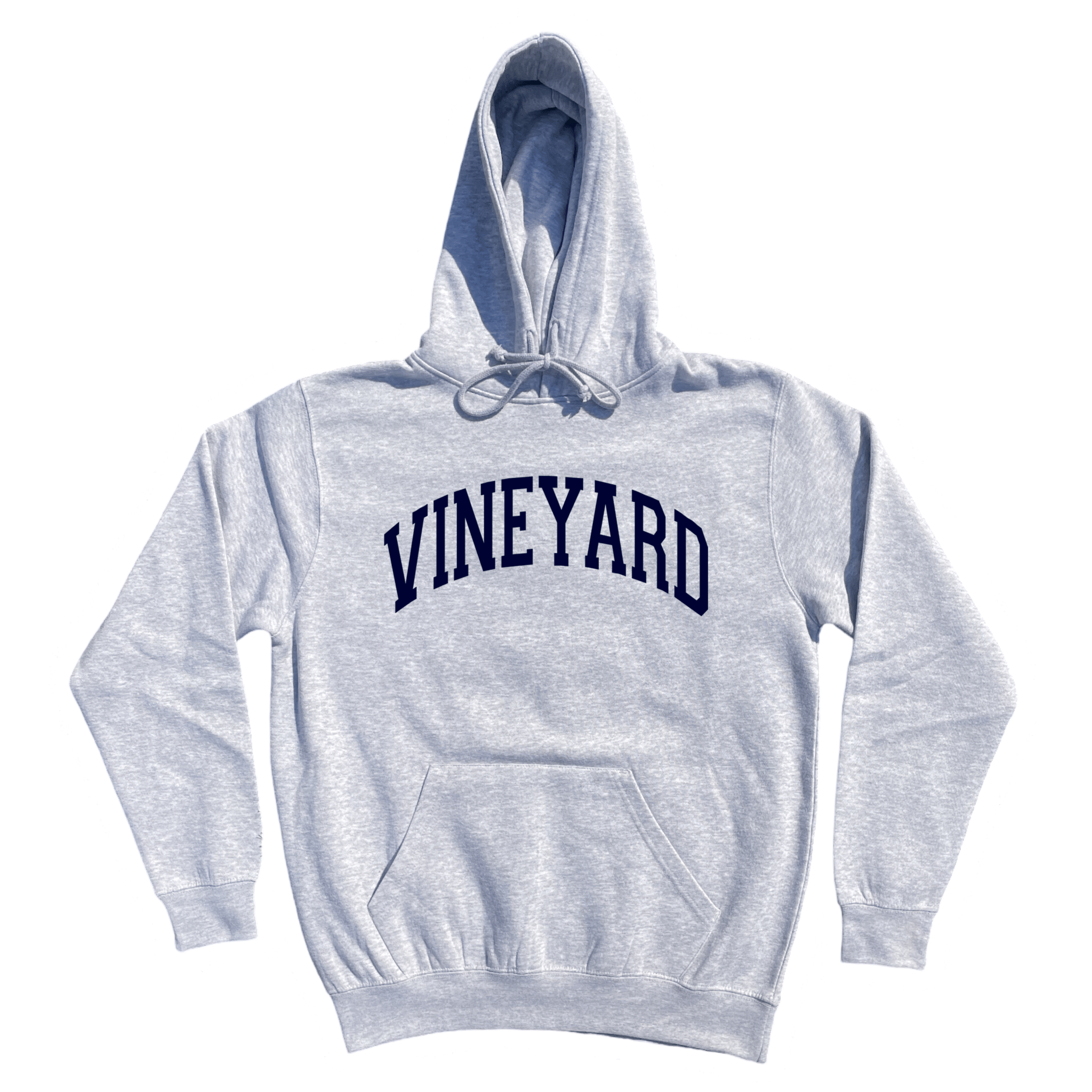 Martha's Vineyard Soft Fleece Hoodie, heather grey