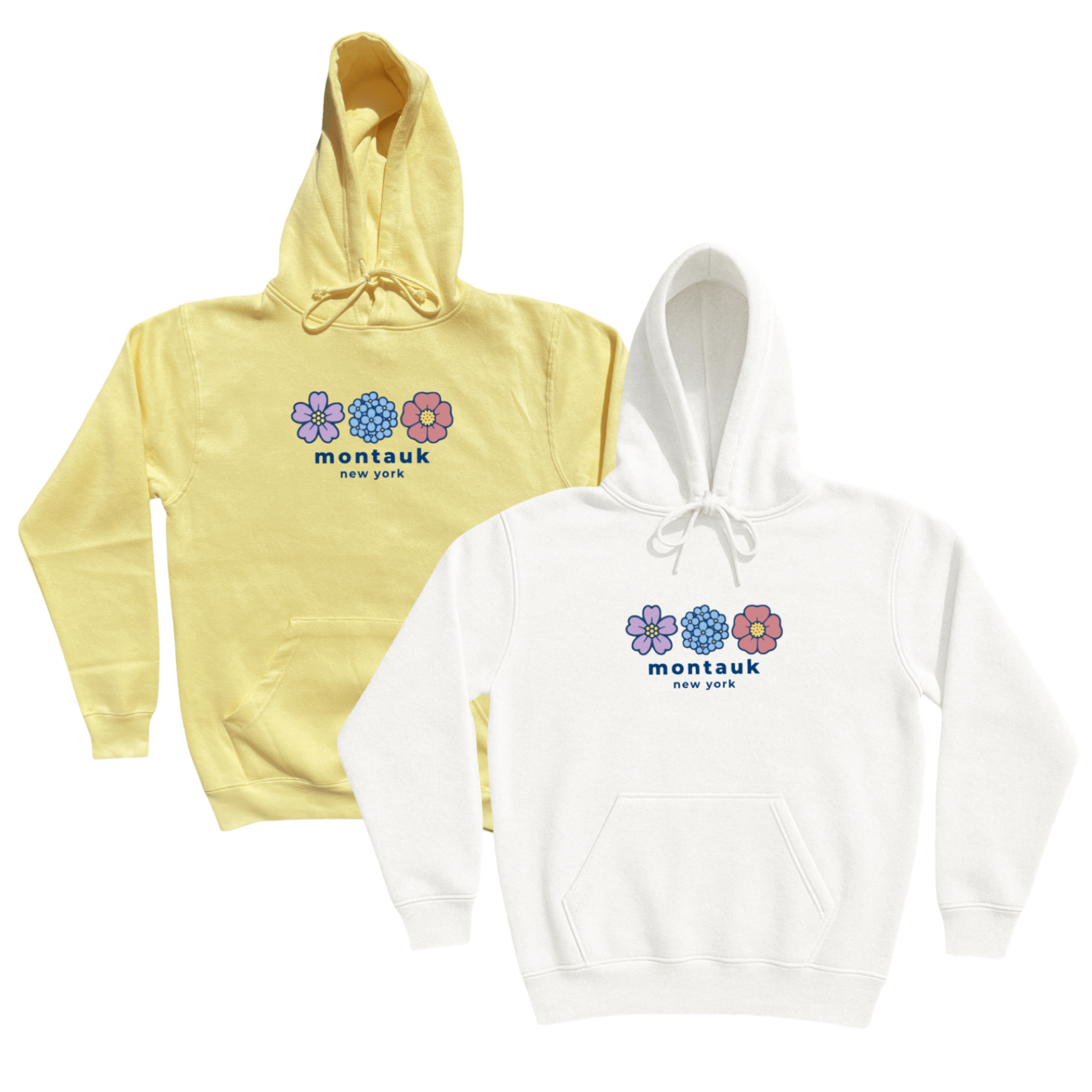 Cape Cod Clothing Company Montauk Summer Bloom Soft Fleece Hoodie
