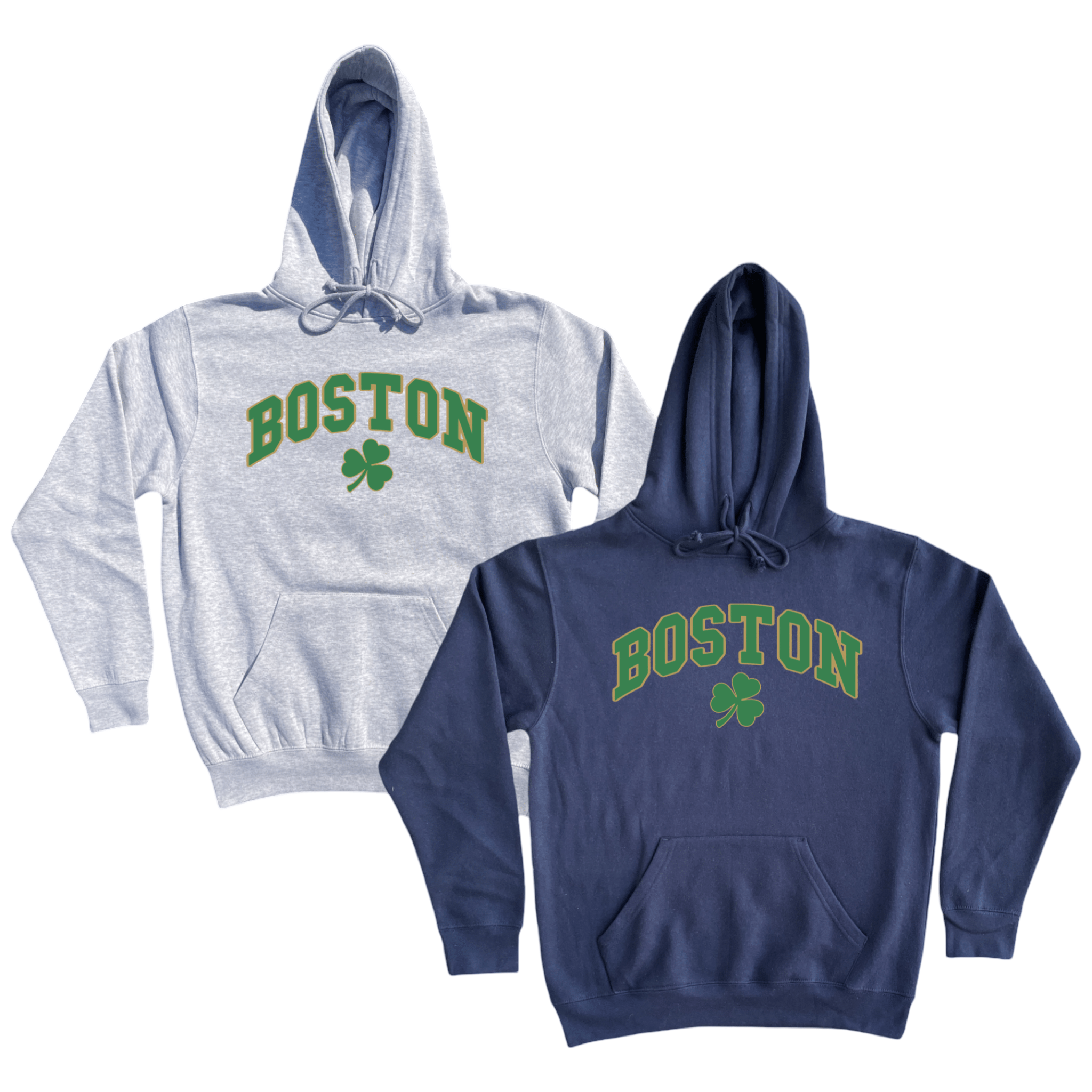 Boston Vintage Shamrock Soft Fleece Hoodie