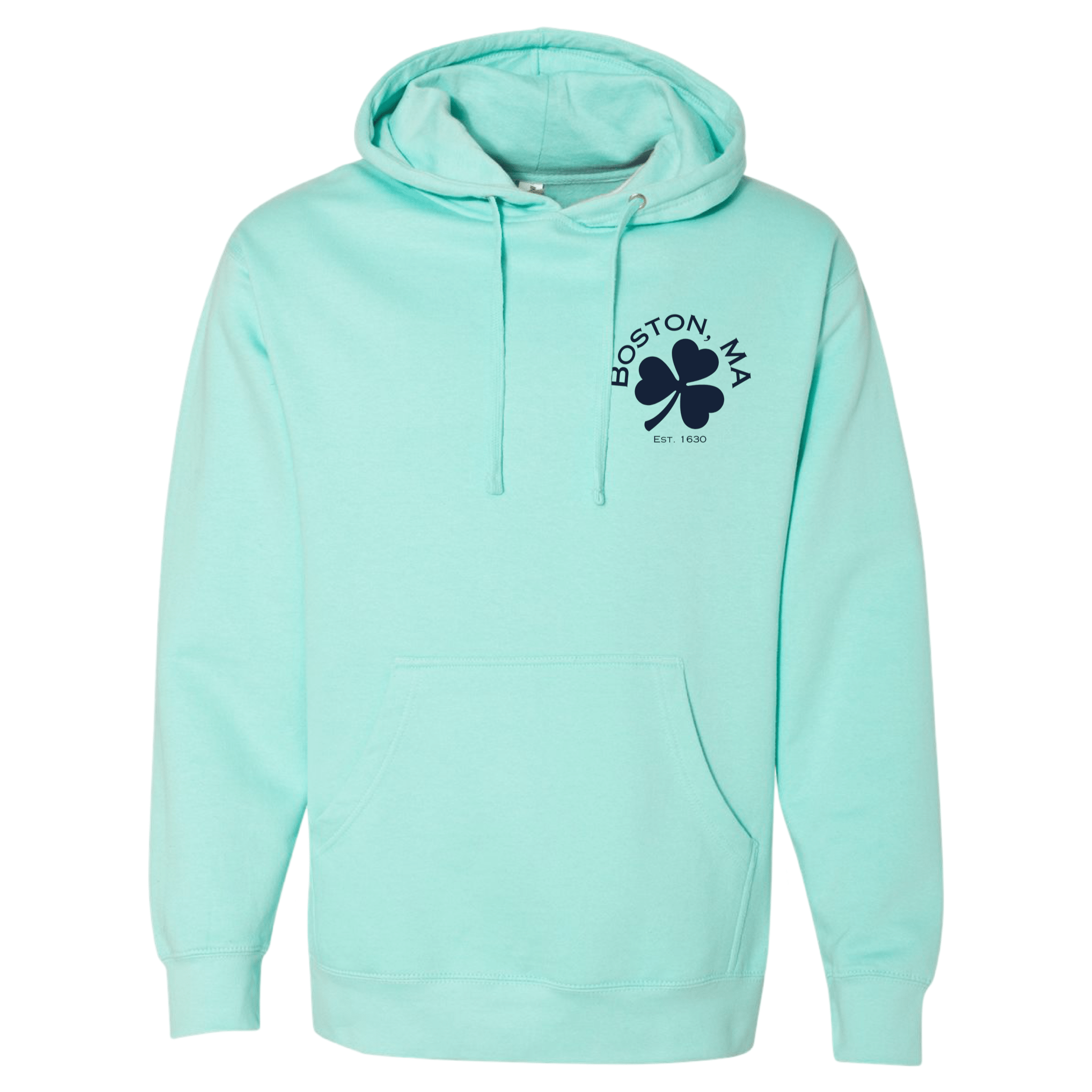 Boston Shamrock Essential Hoodie, mint