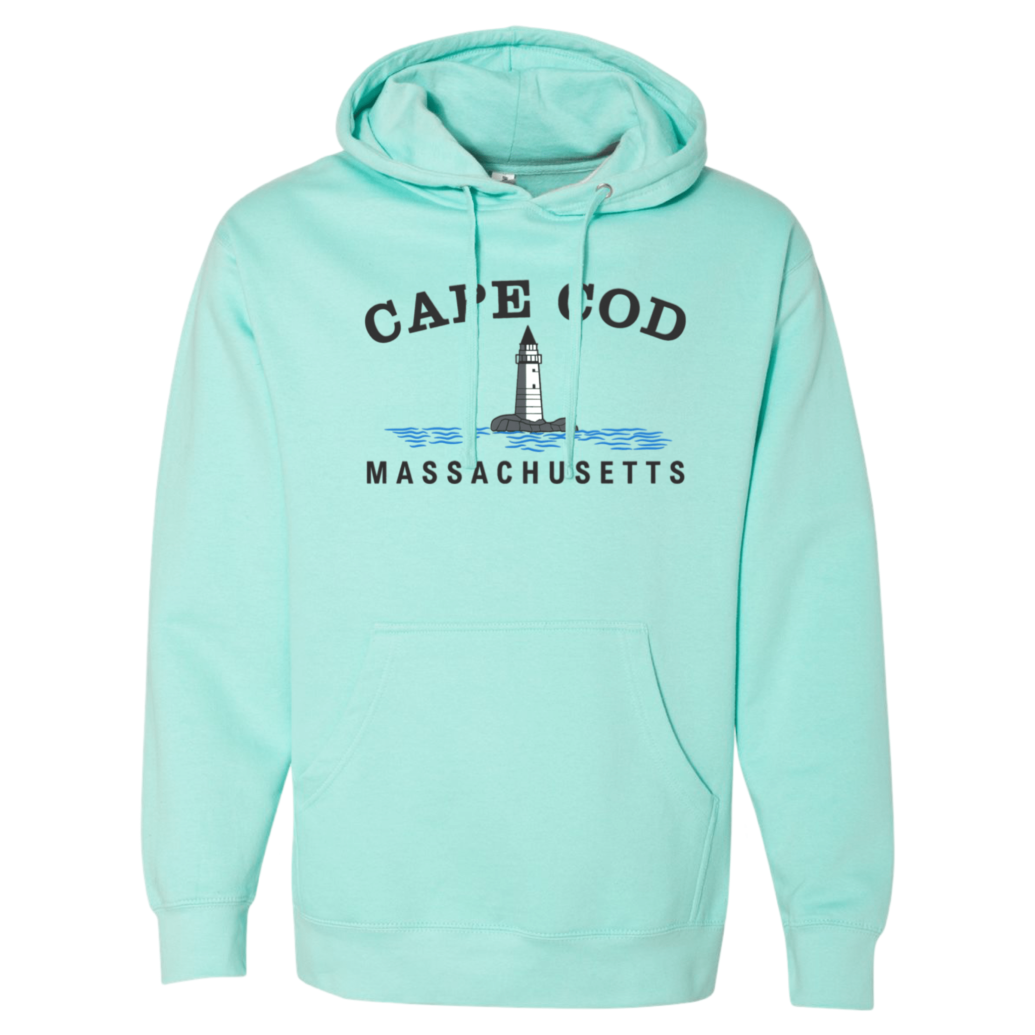 Cape Cod Big Lighthouse Essential Hoodie, mint