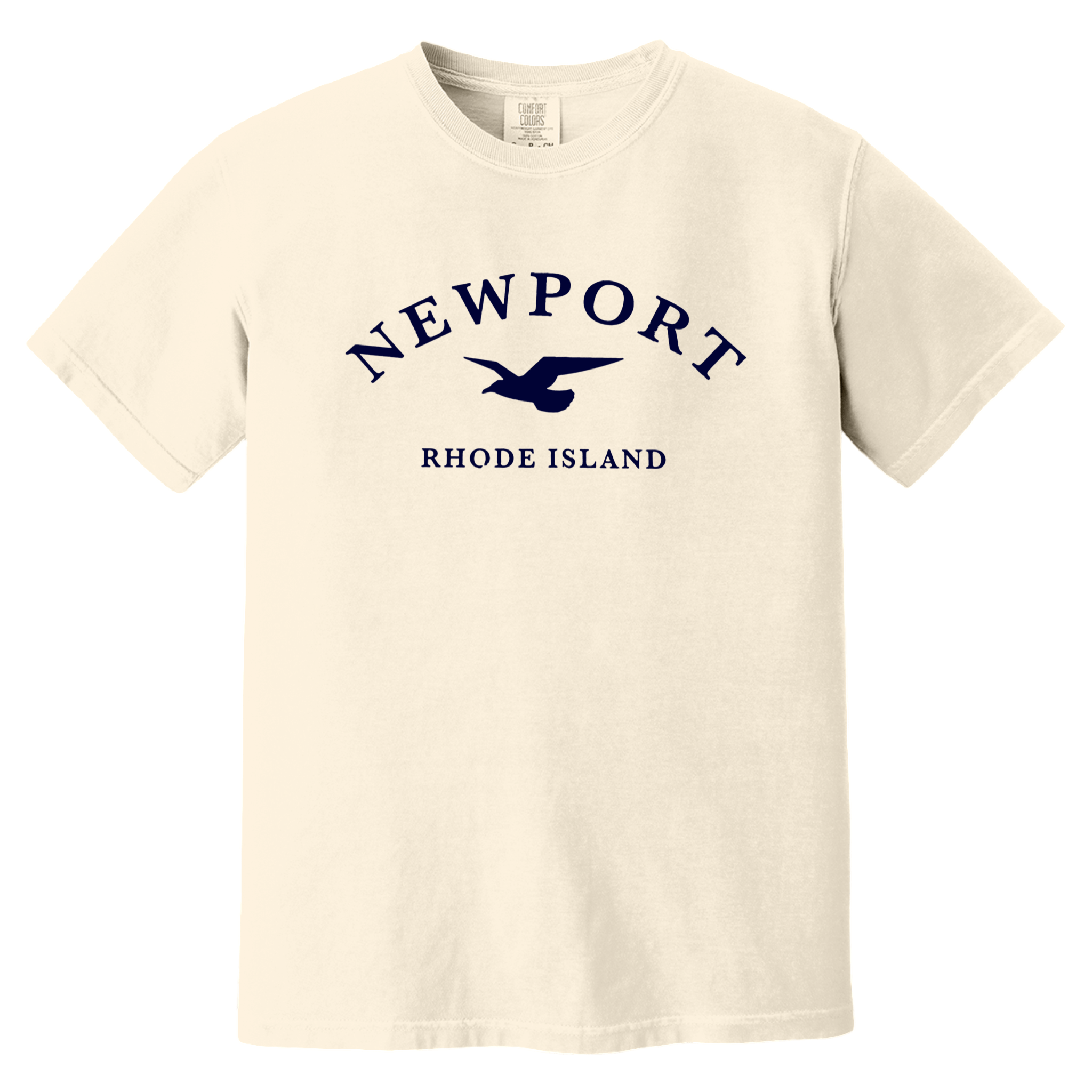 Newport Seagull Comfort Colors T-Shirt, ivory