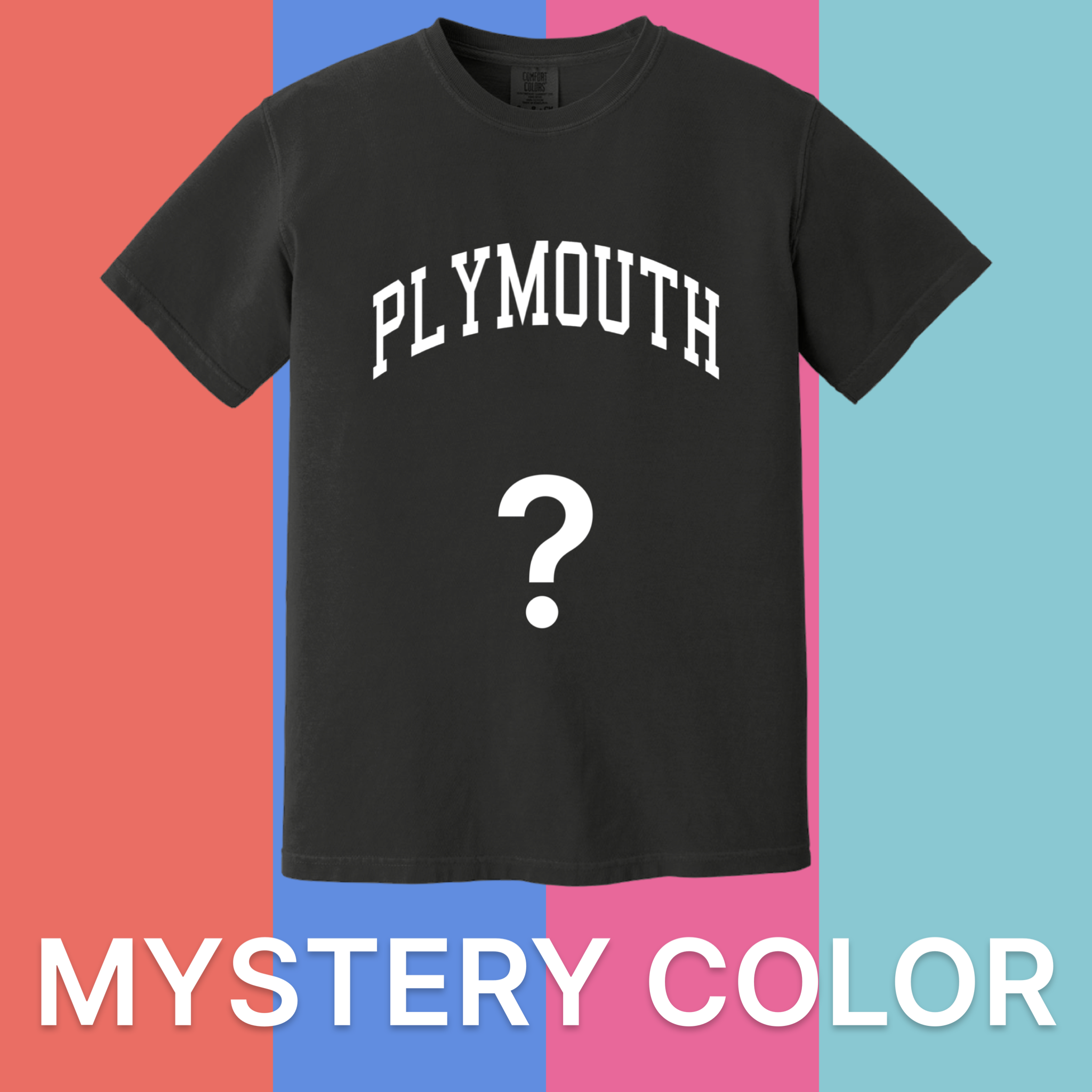 Plymouth Comfort Colors T-Shirt - Mystery Color