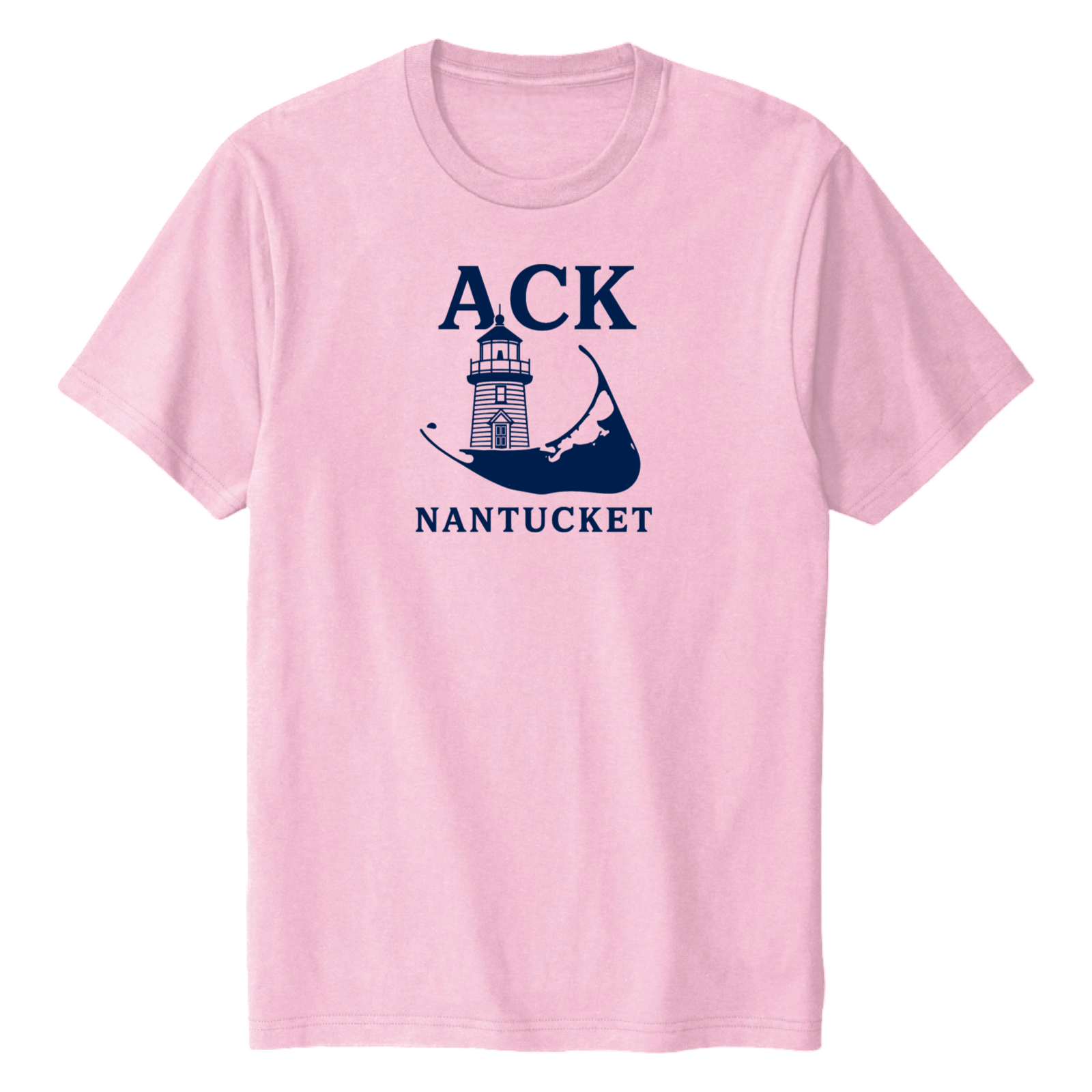 Cape Cod Clothing Company Nantucket ACK Lighthouse Soft Cotton T-Shirt