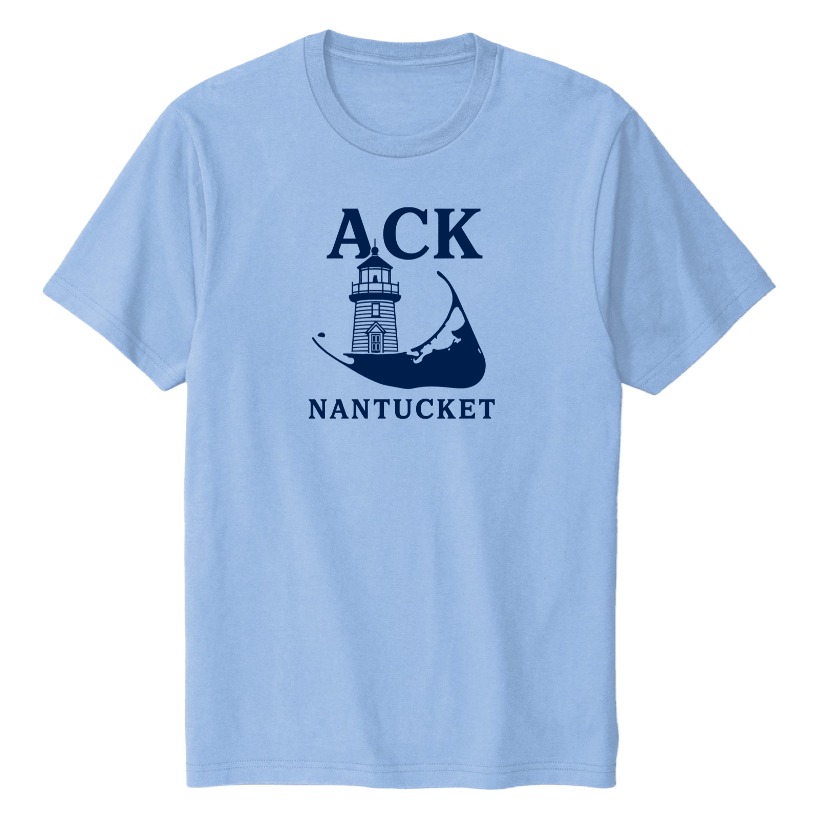 Cape Cod Clothing Company Nantucket ACK Lighthouse Soft Cotton T-Shirt
