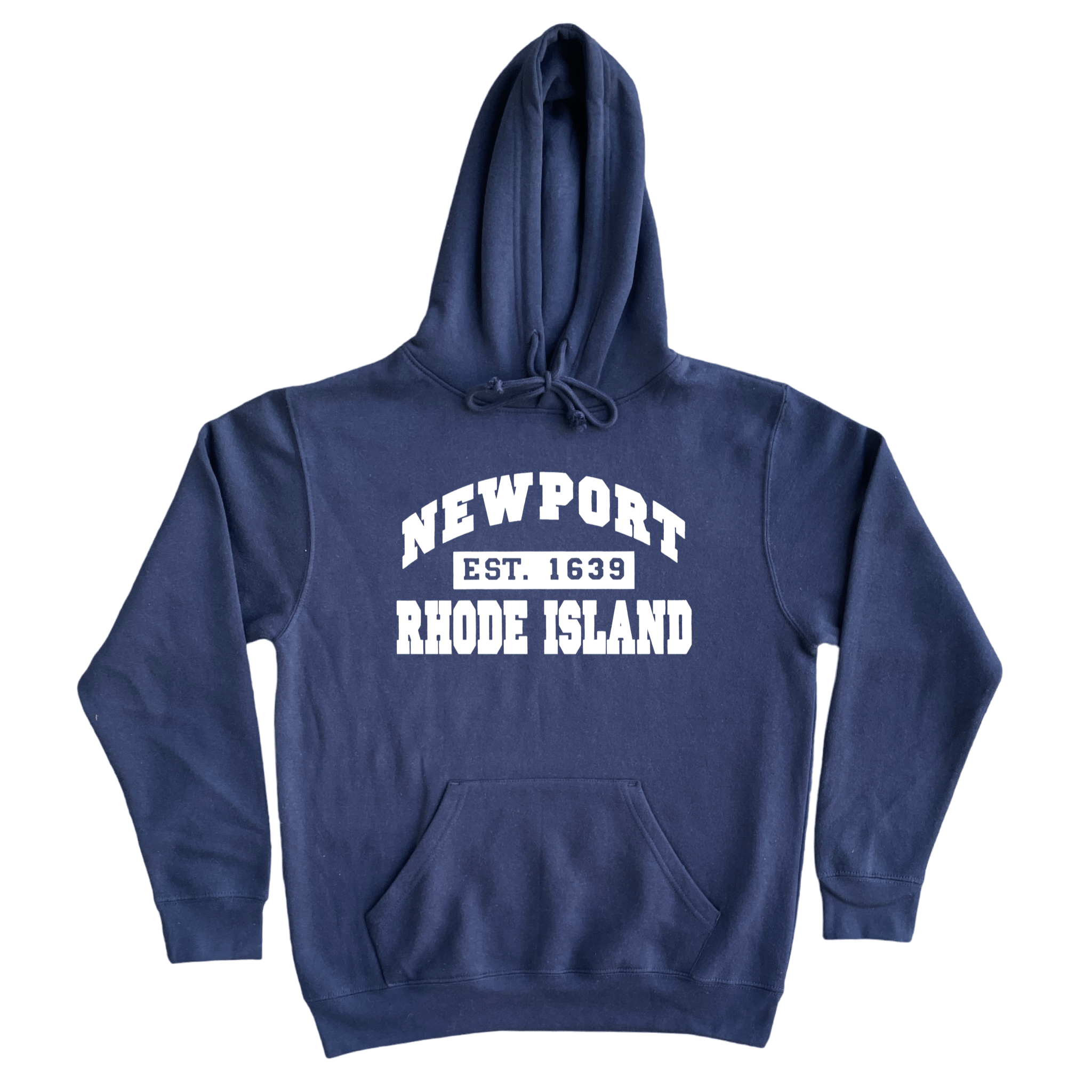 Newport Established Soft Fleece Hoodie, navy