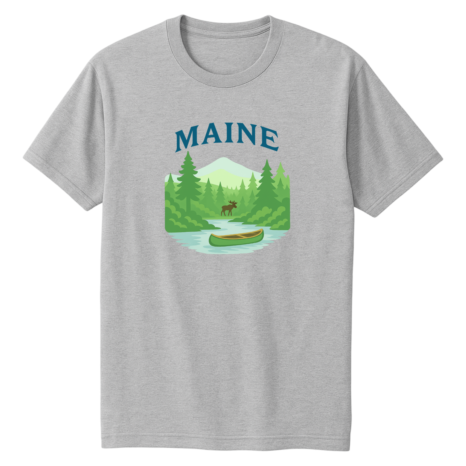 Cape Cod Clothing Company Maine Forest Soft Cotton T-Shirt
