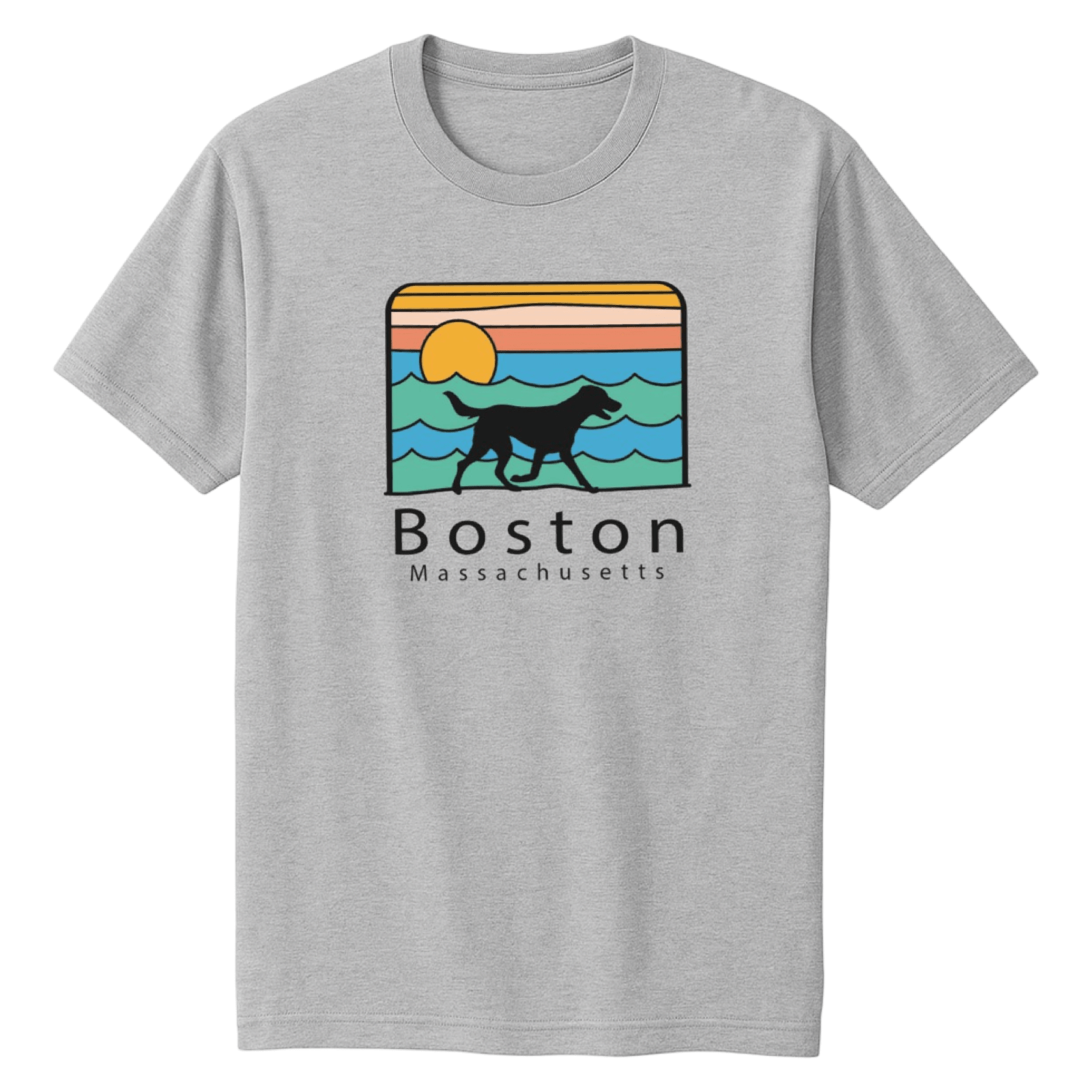 Cape Cod Clothing Company Boston Summer Dog Soft Cotton T-Shirt