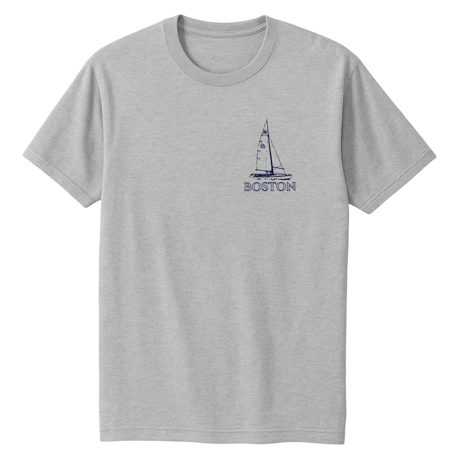 Cape Cod Clothing Company Boston Sailboat Soft Cotton T-Shirt