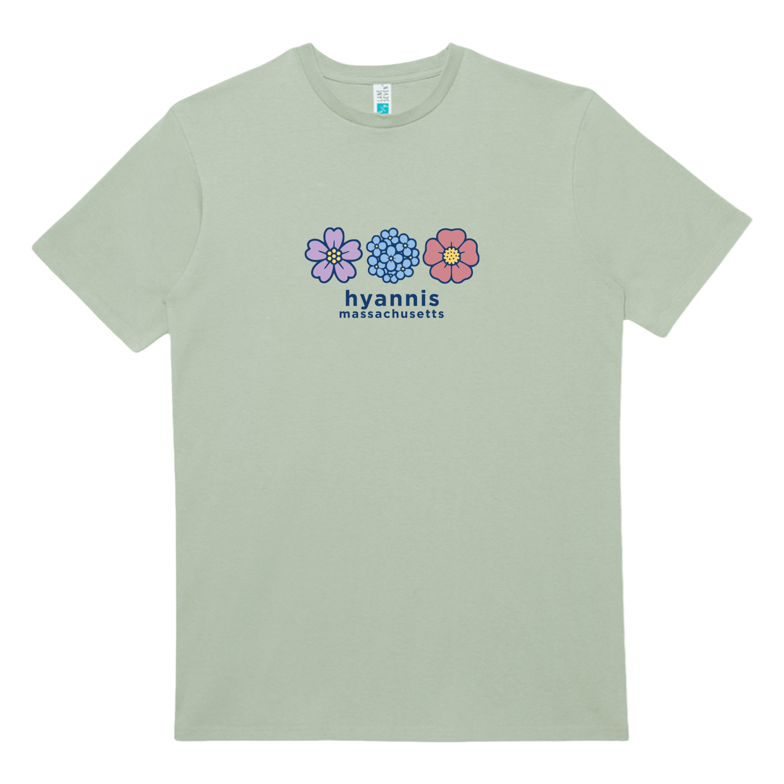 Cape Cod Clothing Company Hyannis Summer Bloom Heavy Cotton T-Shirt